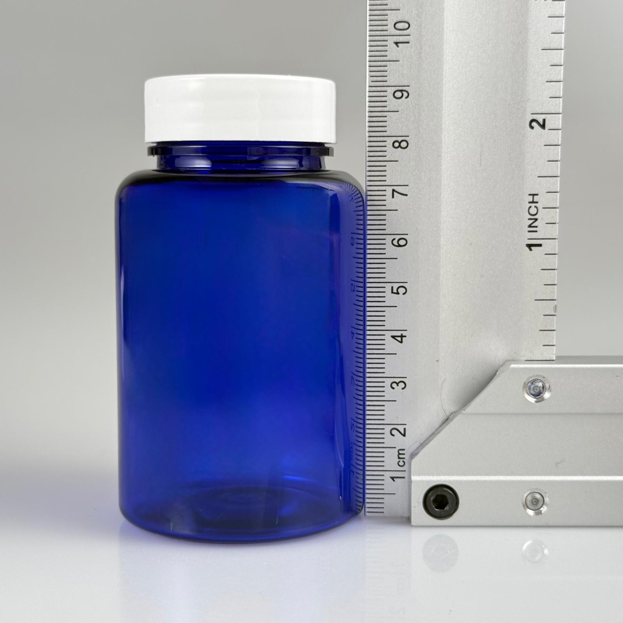 150 CC MAVİ PET PUDRA ŞİŞESİ + BEYAZ PLASTİK KAPAKLI + PUDRA TIPALI TAKIM - 150 ML PUDRA KUTUSU, EKO TUZLUK