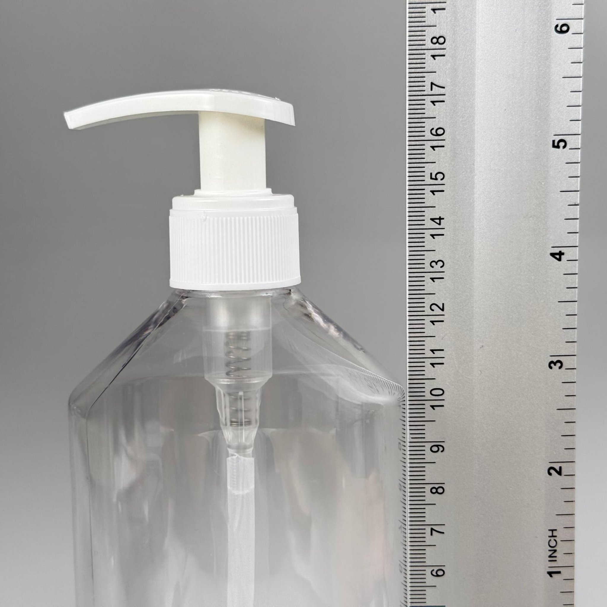 BOŞ SIVI SABUN ŞİŞESİ - 500 ML POMPALI PET ŞİŞE