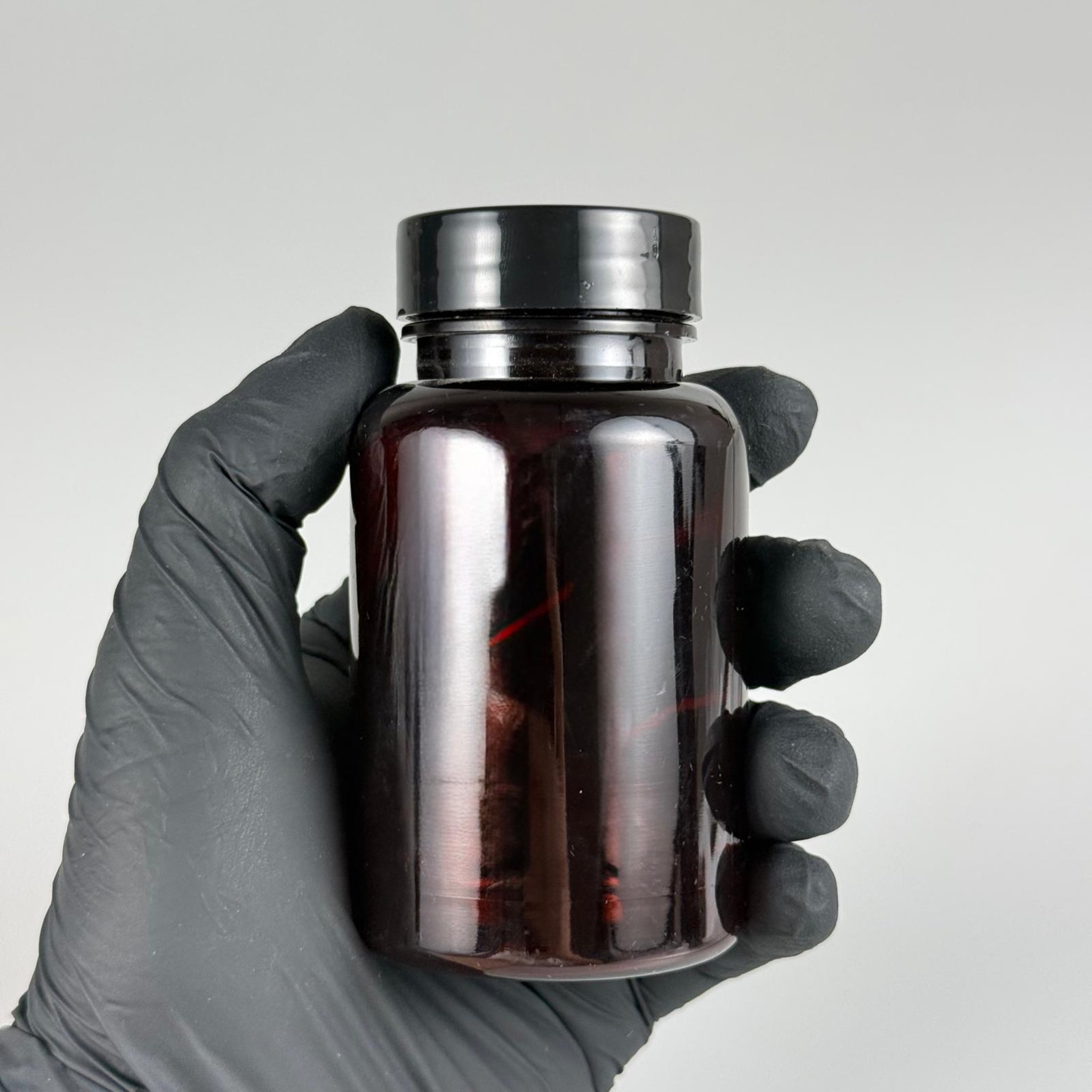 150 CC AMBER PET PUDRA ŞİŞESİ + SİYAH PLASTİK KAPAKLI + PUDRA TIPALI TAKIM - 150 ML KAHVERENGİ PUDRA KUTUSU, EKO TUZLUK