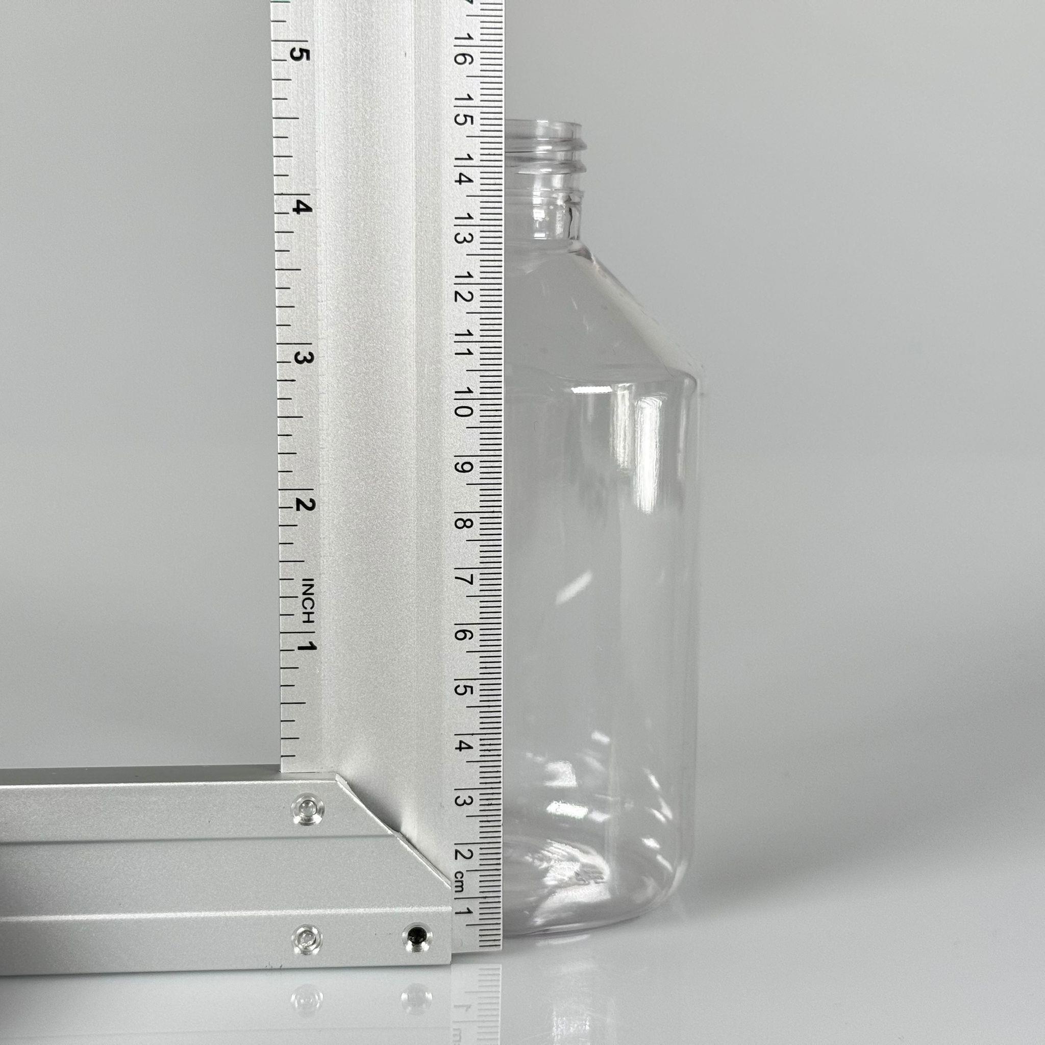 500 CC KÜT BOYUNLU ŞEFFAF PET ŞİŞE - KAPAKSIZ (28 AĞIZ)  - 500 ML KALIN (30 GR) PET ŞİŞE