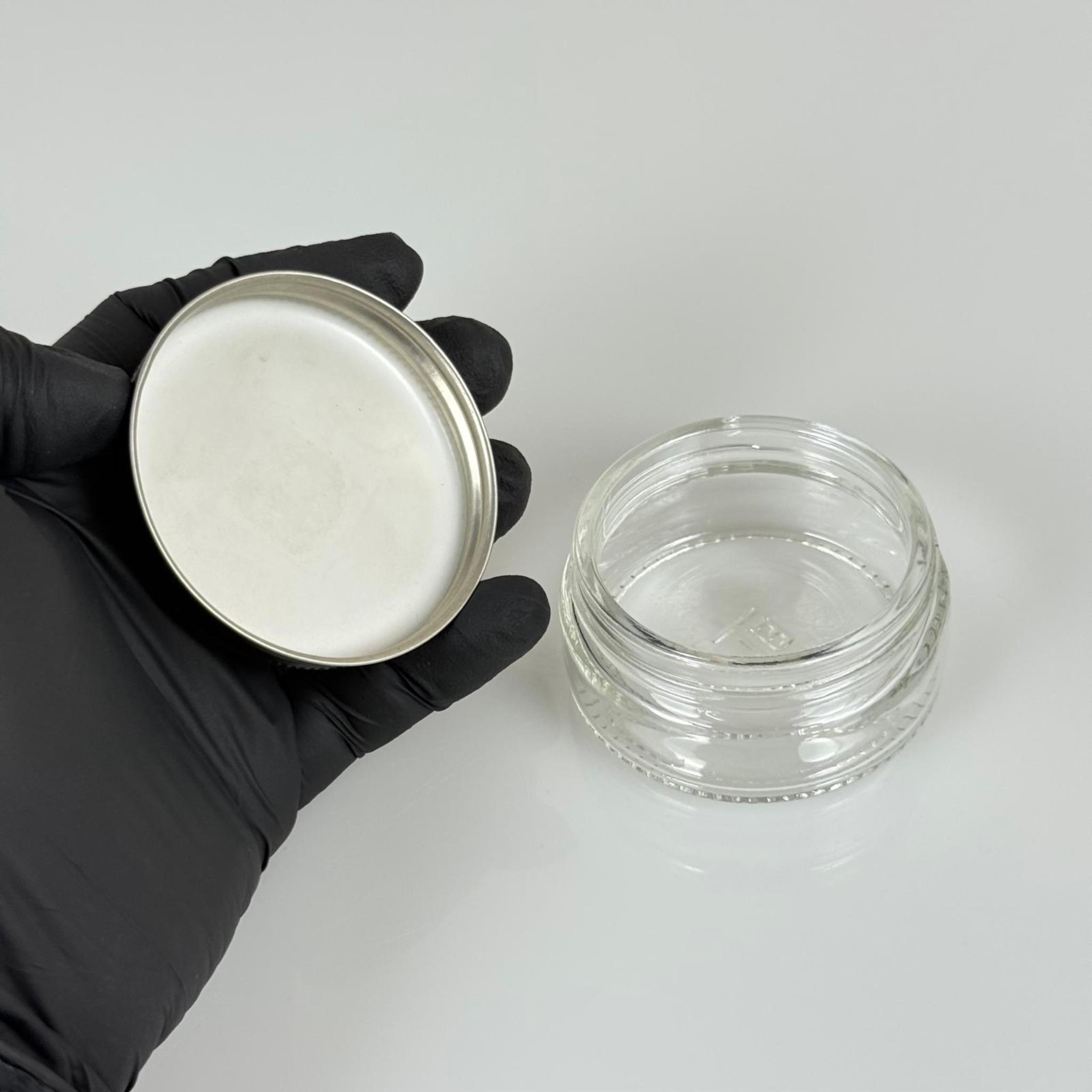 50 CC CAM KREM KAVANOZU - PARLAK SİYAH METAL KAPAKLI - 50 ML PAŞABAHÇE CAM KREM KAVANOZU - PAŞABAHÇE MUM KAVANOZLARI