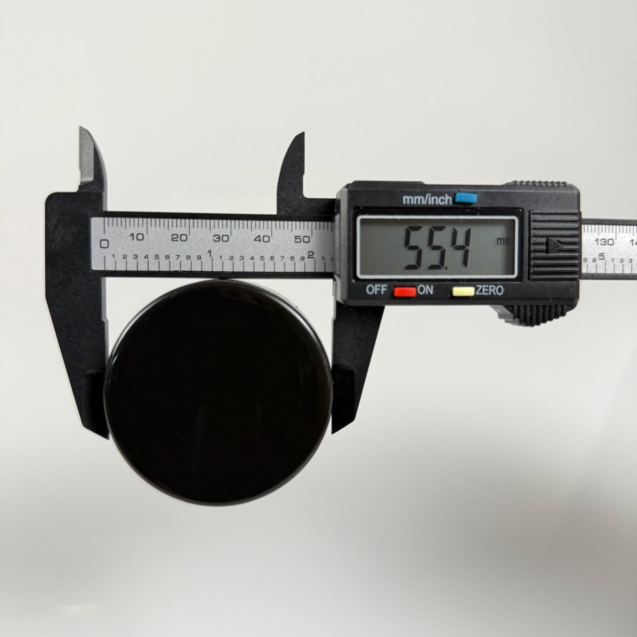 53 MM TWİST-OFF PLASTİK SİYAH KAPAK - 53 MM PLASTİK KAPAK