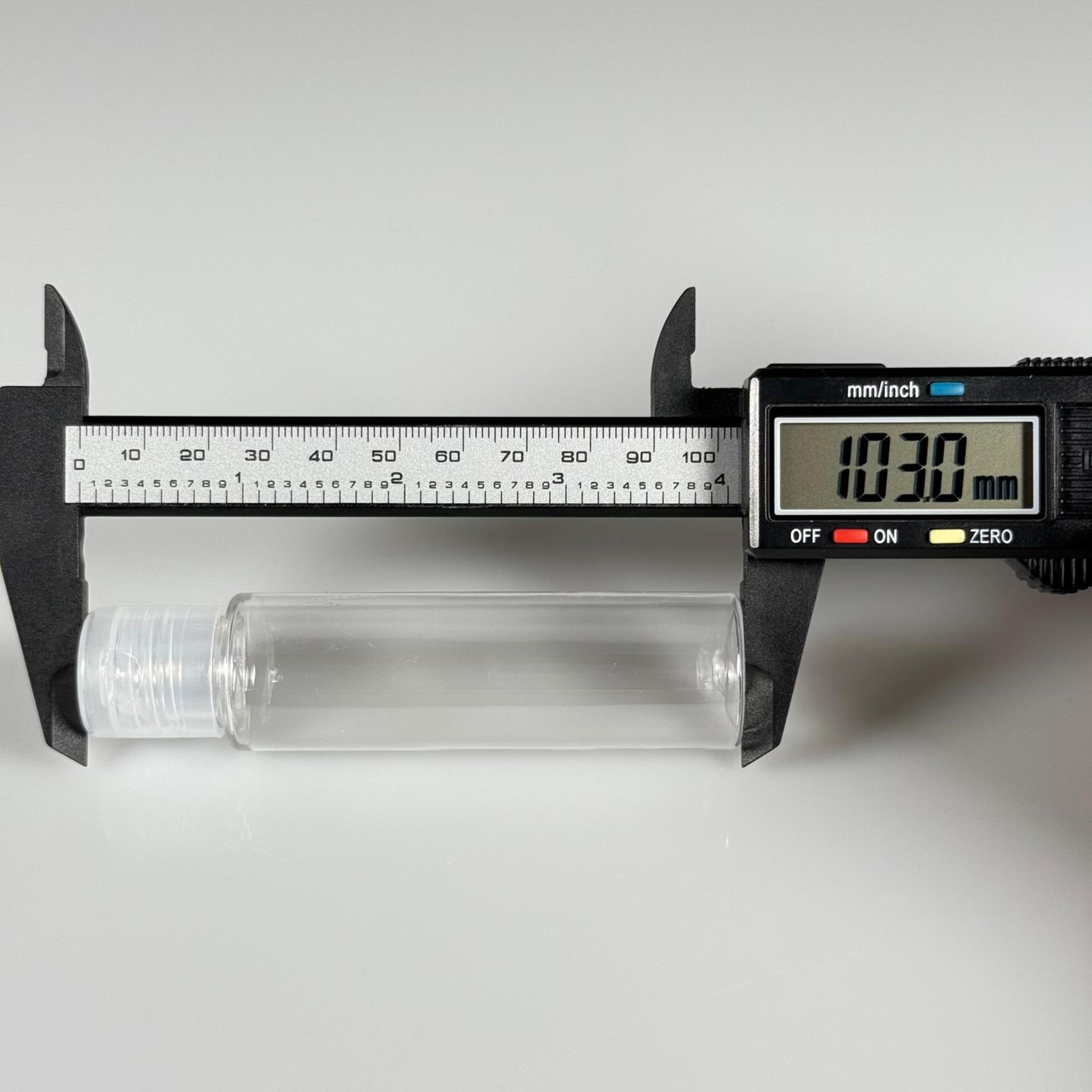 35 CC UZUN PET ŞİŞE + ŞEFFAF FLİPTOP KAPAK - 30 ML DAMLALIKLI PLASTİK ŞİŞE