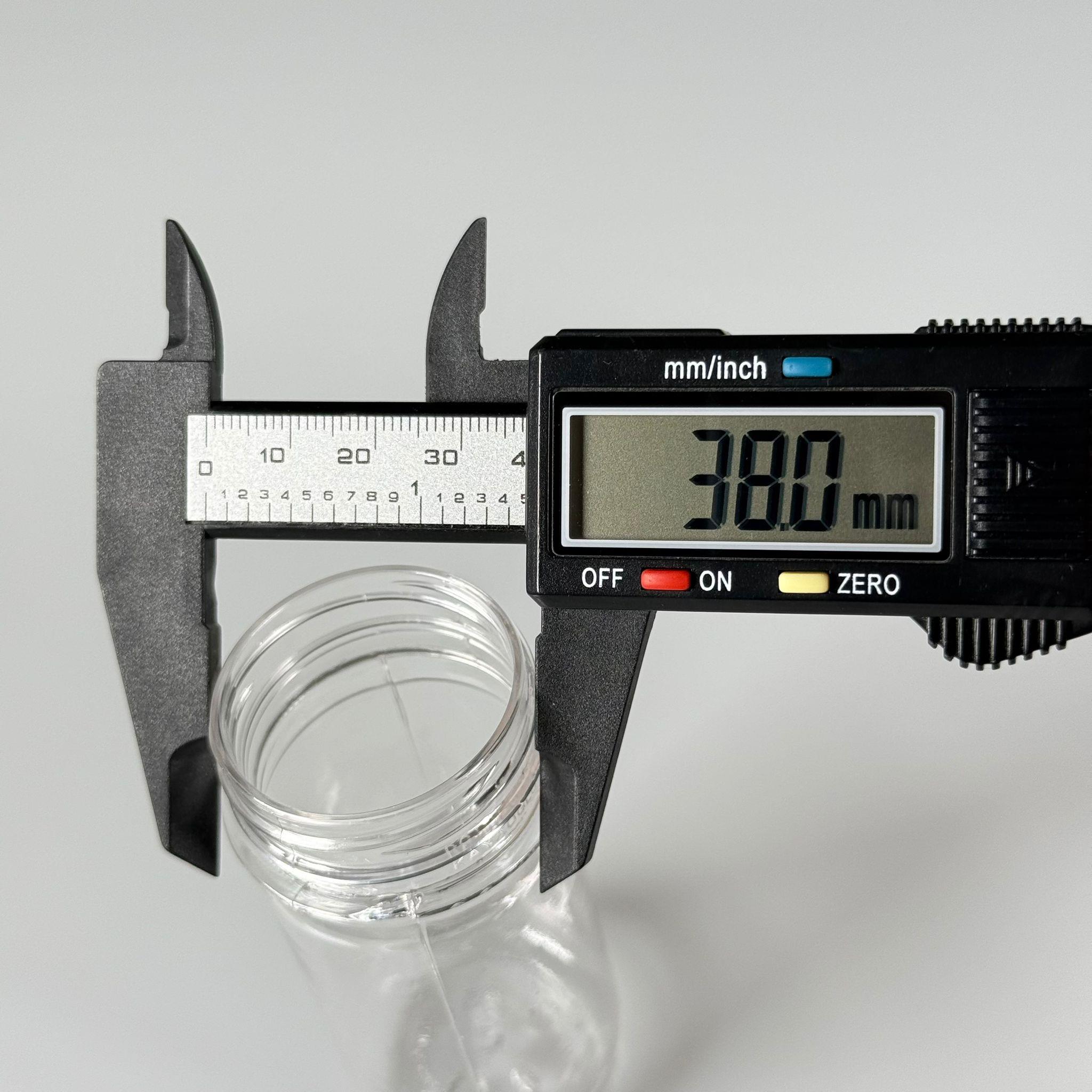 60 CC SİLİNDİR PET ŞİŞE (15,6 GR) - 38 MM GENİŞ AĞIZLI KAPAKSIZ - 60 ML PLASTİK BOŞ ŞİŞELER