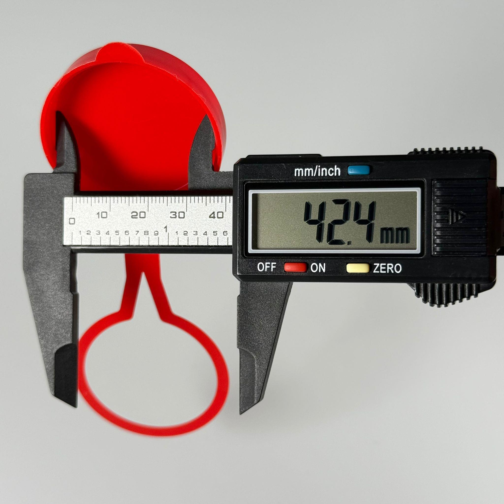 44 - 11 MM PLASTİK AYRAN KAPAĞI GEÇMELİ KAPAK - CAM SÜT ŞİŞESİ KAPAĞI - SÜTAŞ CAM AYRAN ŞİŞESİ KAPAĞI - NOSTALJİ SÜT AYRAN KAPAK - KIRMIZI