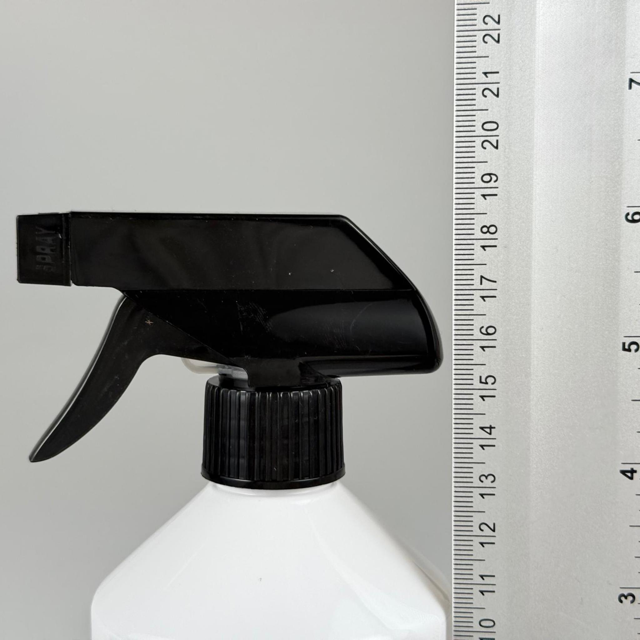 500 CC BEYAZ PET ŞİŞE - 500 ML BEYAZ PLASTİK ŞİŞE SİYAH TETİK SPREYLİ