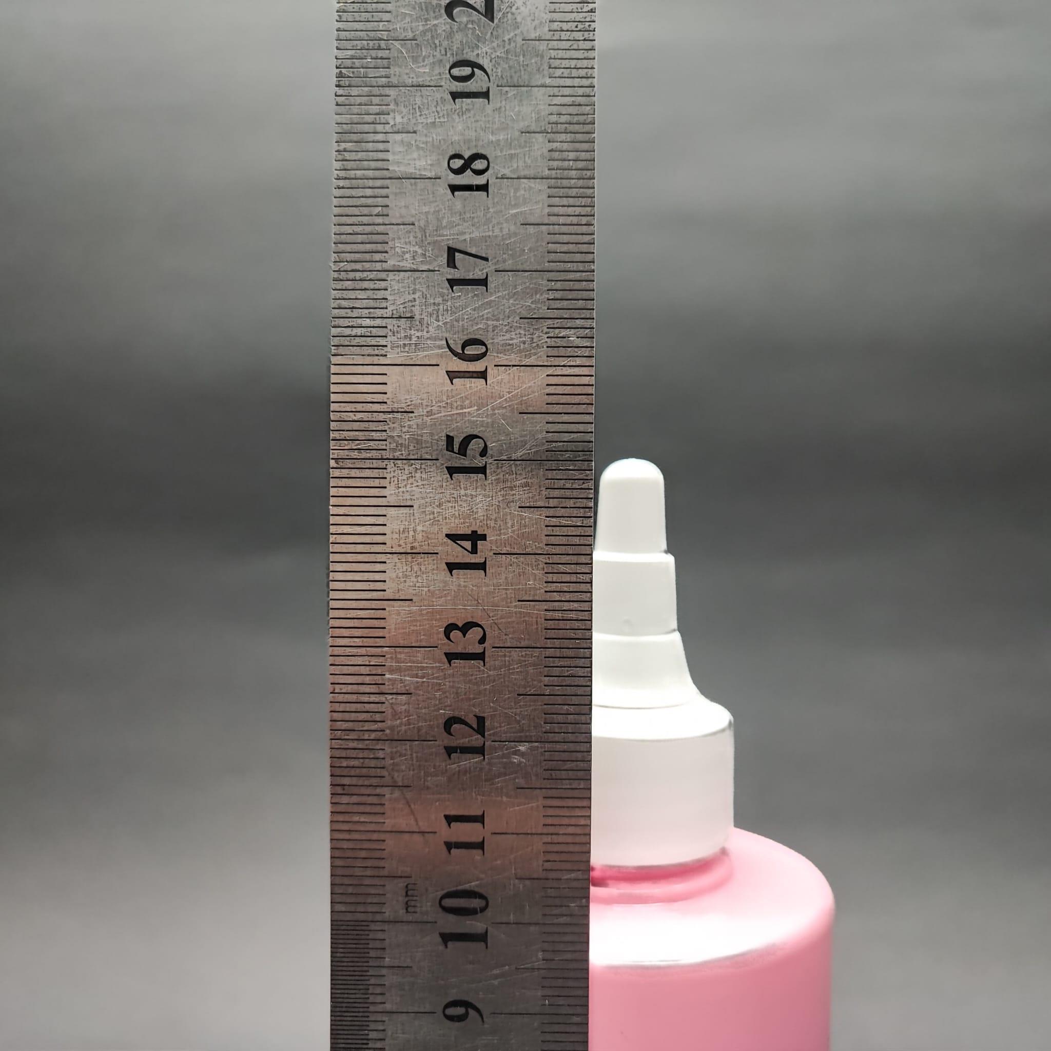 200 CC KÜT BOYUNLU SİLİNDİR PET ŞİŞE (24 GR) - AKITICI ASANSÖR BEYAZ KAPAKLI - 200 ML PLASTİK ŞİŞE - PEMBE