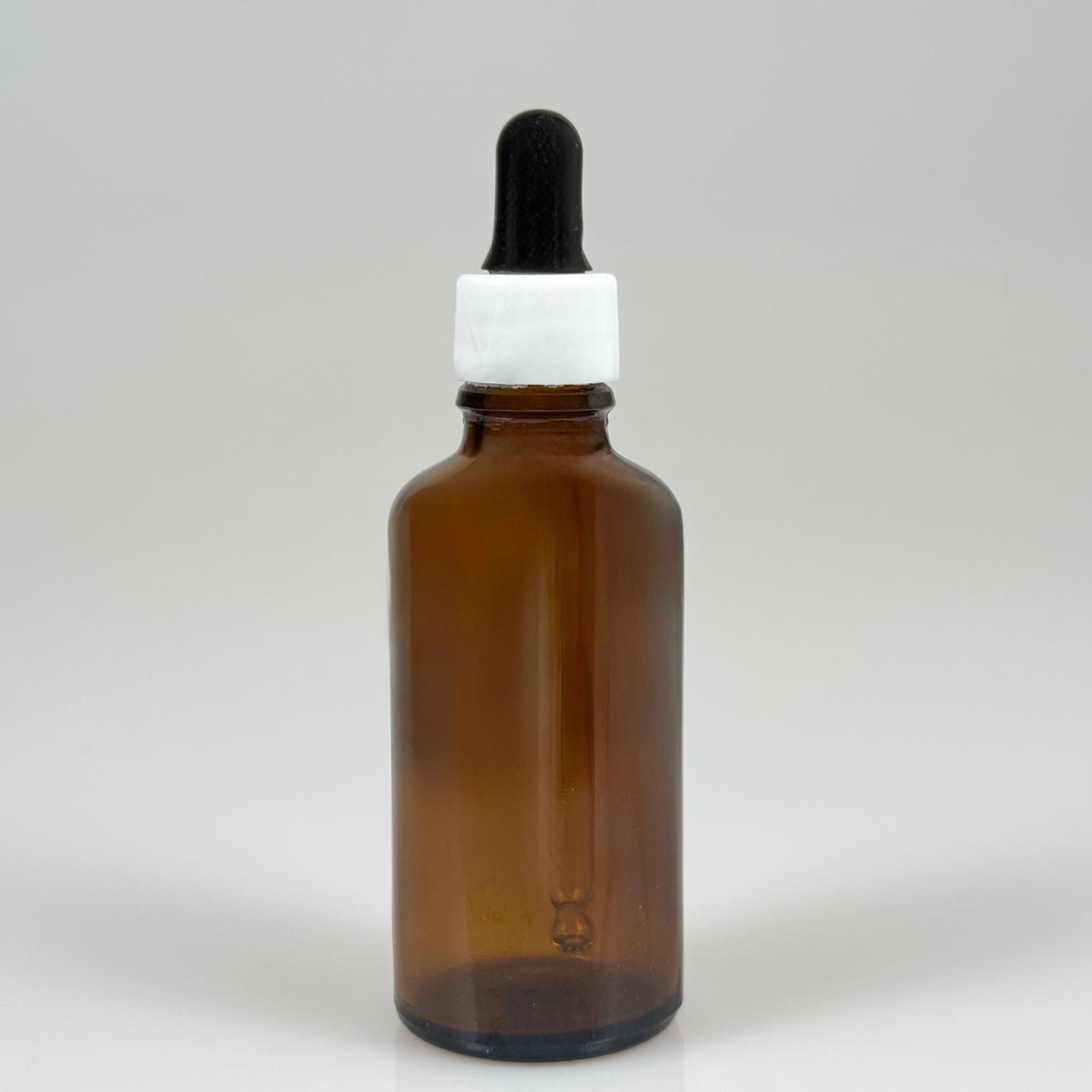 50 CC AMBER CAM DAMLALIKLI ŞİŞE - SİYAH EMZİK + BEYAZ DÜZ KAPAK + CAM PİPET TAKIM - 50 ML KAHVERENGİ DAMLALIKLI ŞİŞE SETİ