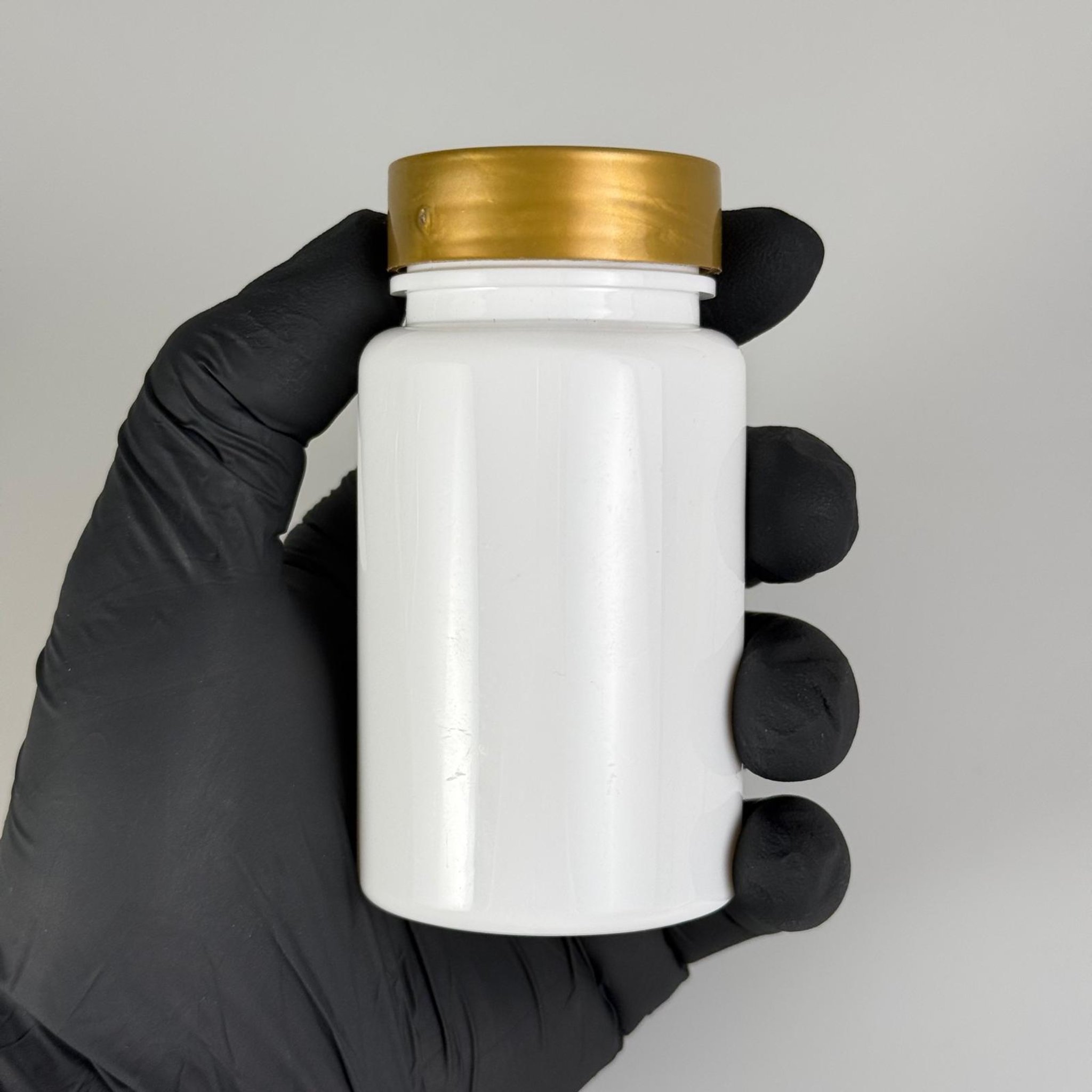 100 CC BEYAZ PET PUDRA ŞİŞESİ + GOLD PLASTİK KAPAKLI + PUDRA TIPALI TAKIM - 100 ML PUDRA KUTUSU, EKO TUZLUK