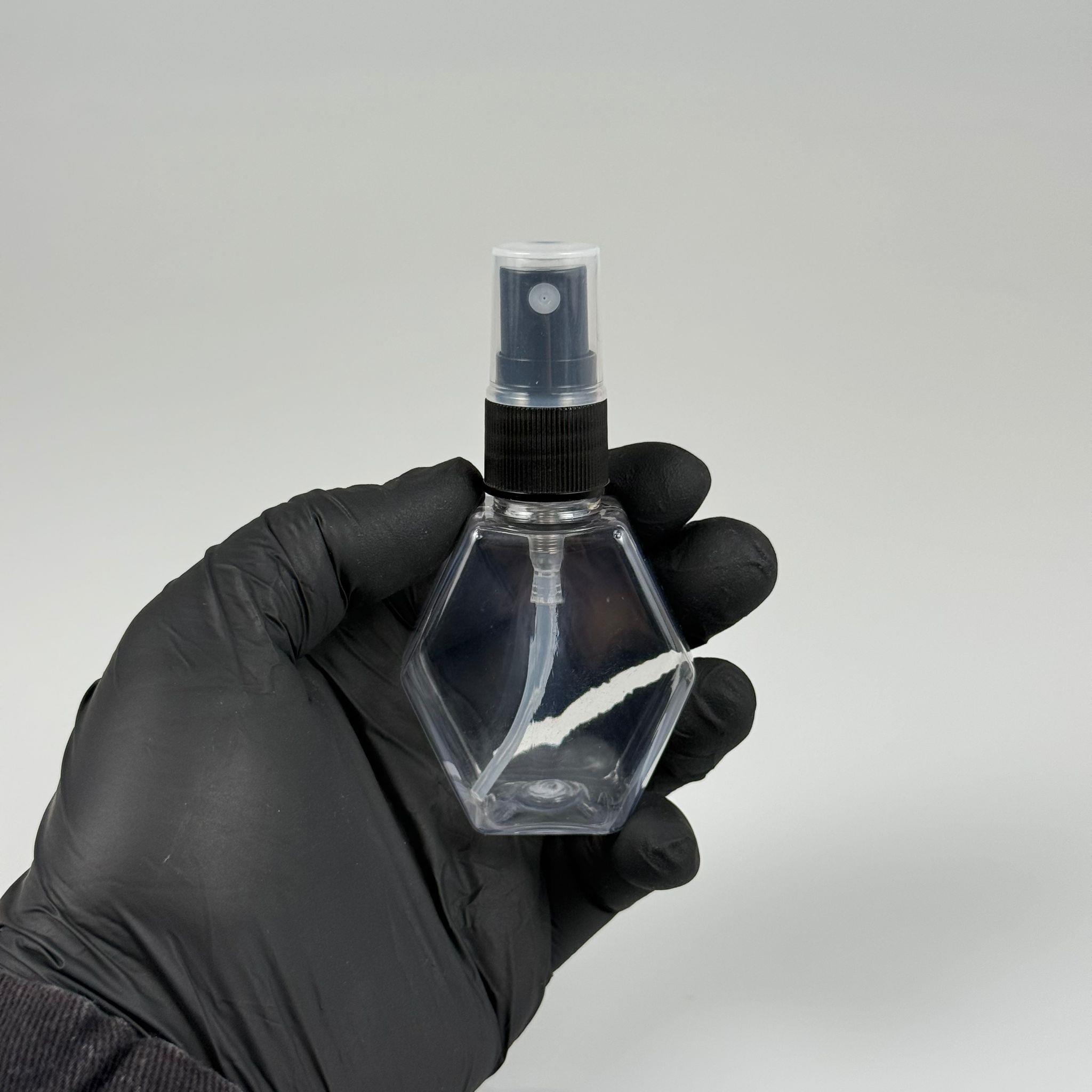 40 CC ALTIGEN PET ŞİŞE - SİYAH SPREYLİ - 40 ML ŞEFFAF PET ŞİŞE