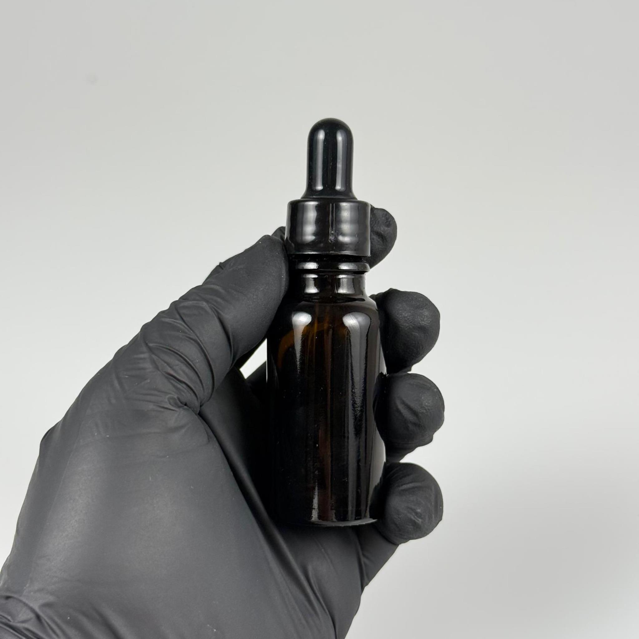 20 CC ÜST KALİTE AMBER CAM DAMLALIKLI ŞİŞE - SİYAH EMZİK + SİYAH DÜZ KAPAK + CAM PİPET TAKIM - 20 ML ÜST KALİTE KAHVERENGİ DAMLALIKLI ŞİŞE SETİ