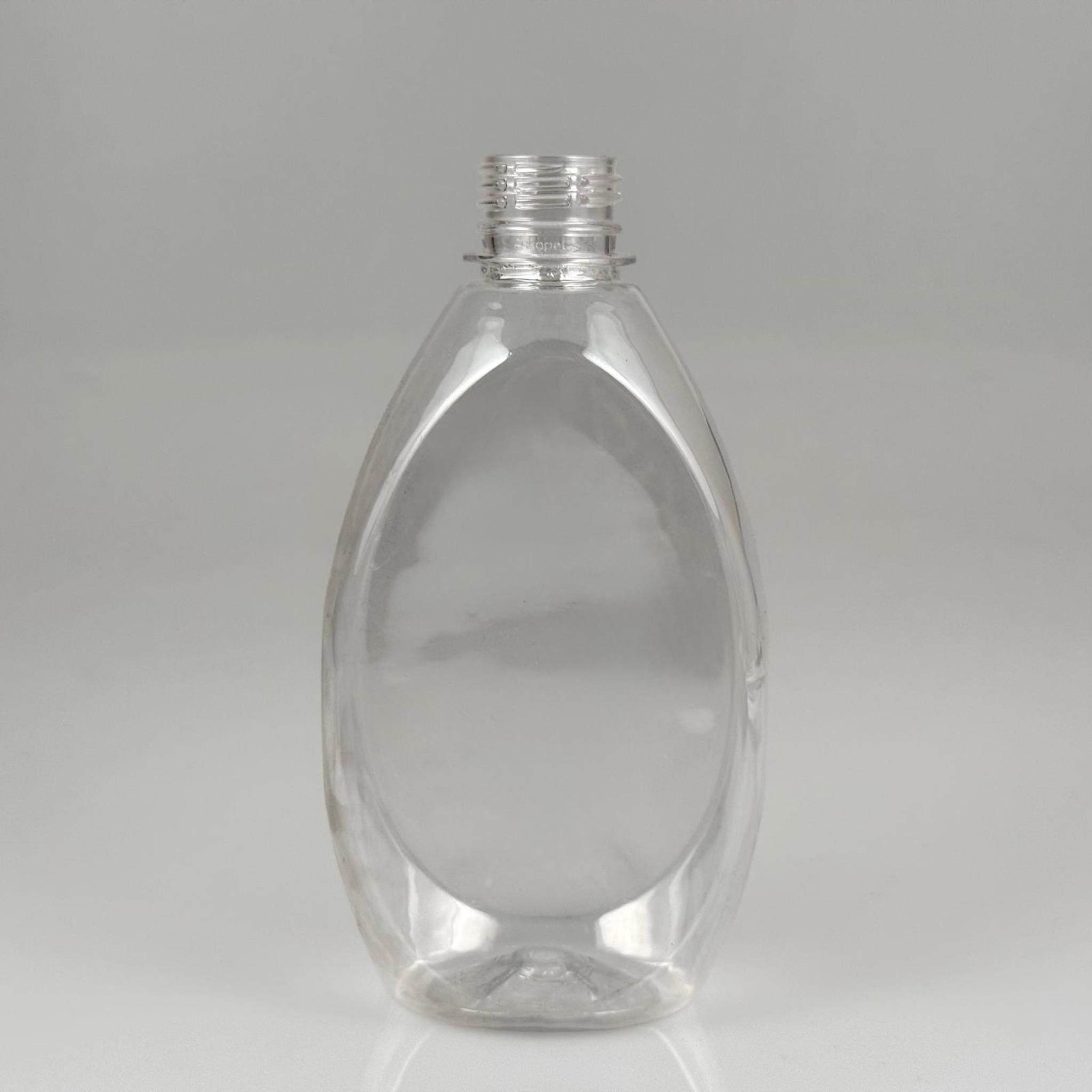 400 CC YASSI PET ŞİŞE - 28 AĞIZ KAPAKSIZ - 400 ML PLASTİK ŞİŞE