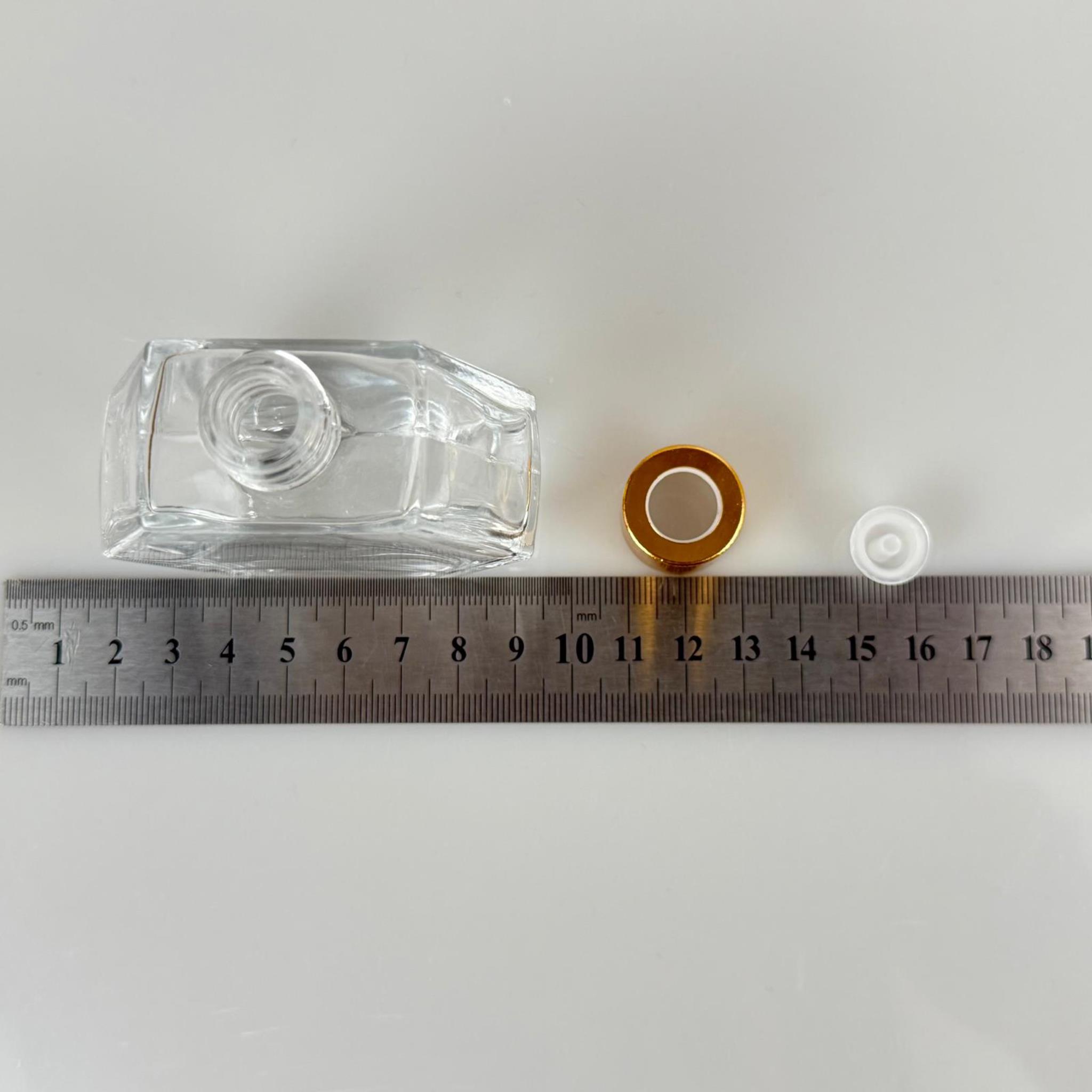 ALTIGEN MODEL CAM KOLONYA ŞİŞESİ + METAL GOLD KAPAK + TIPA - 50 ML - HEDİYELİK KOLONYA ŞİŞELERİ
