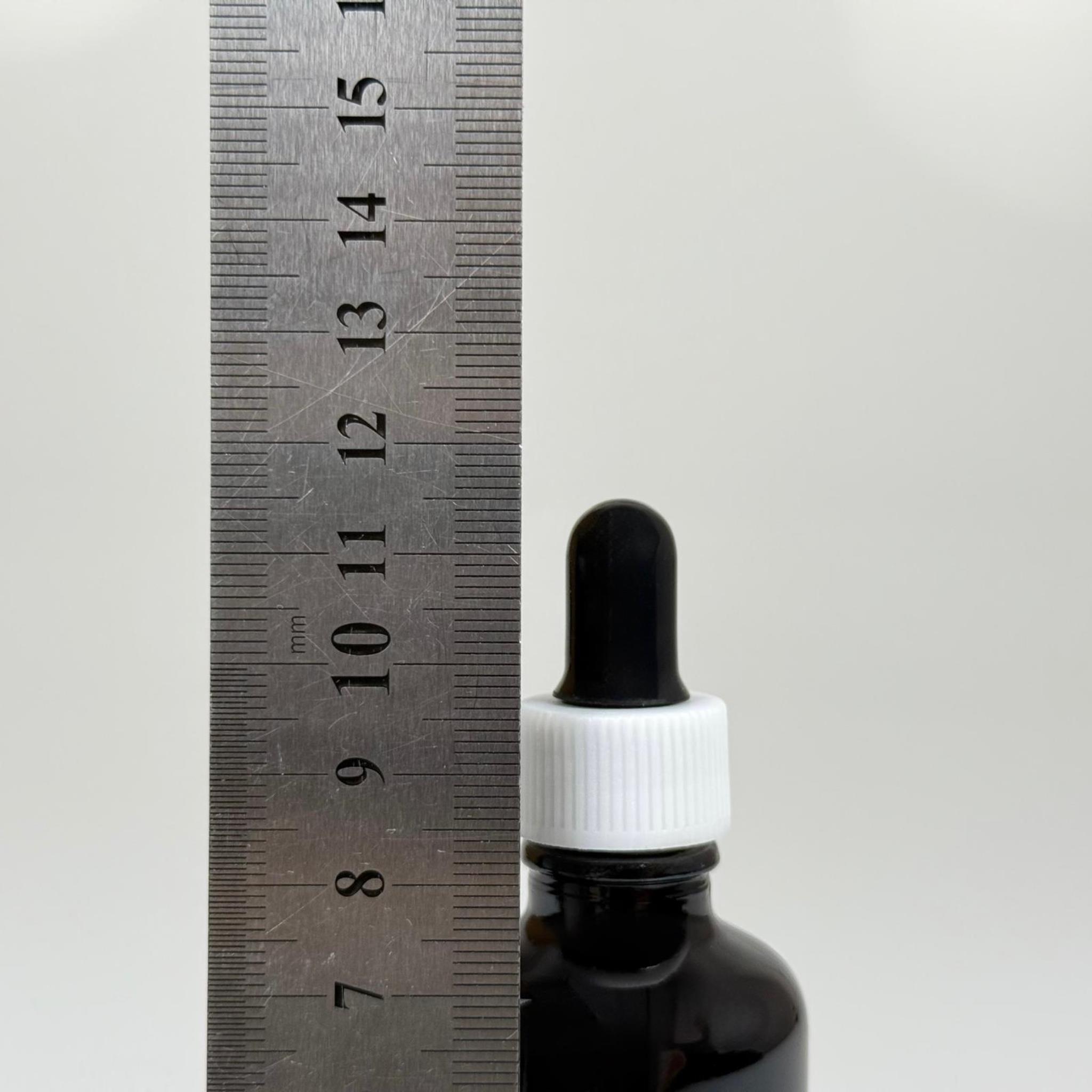 50 CC SİYAH CAM DAMLALIKLI ŞİŞE - SİYAH EMZİK - BEYAZ PLASTİK KAPAK - 50 ML SİYAH CAM DAMLALIKLI ŞİŞE