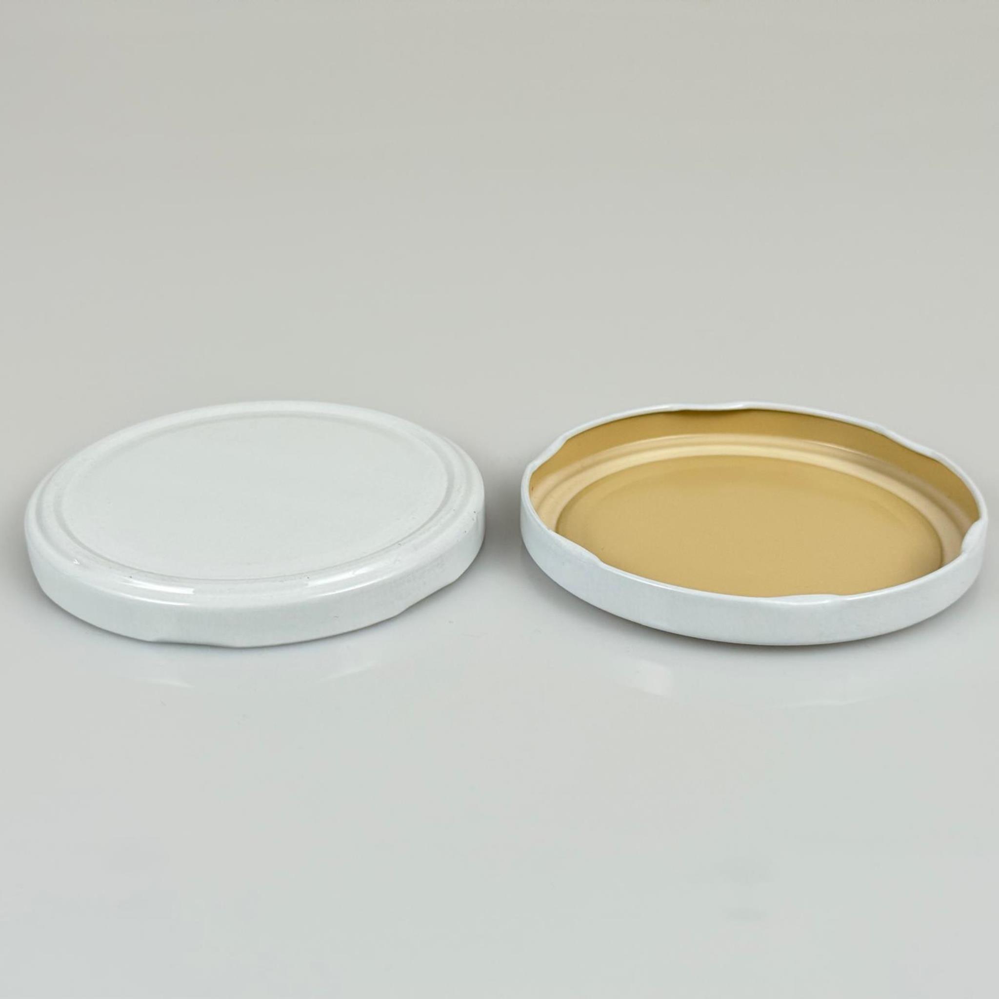 89 MM TWİST-OFF BEYAZ (MC089RTS469) RP41 - SİLGAN MARKA KAVANOZ KAPAĞI - METAL KONSERVE KAPAK