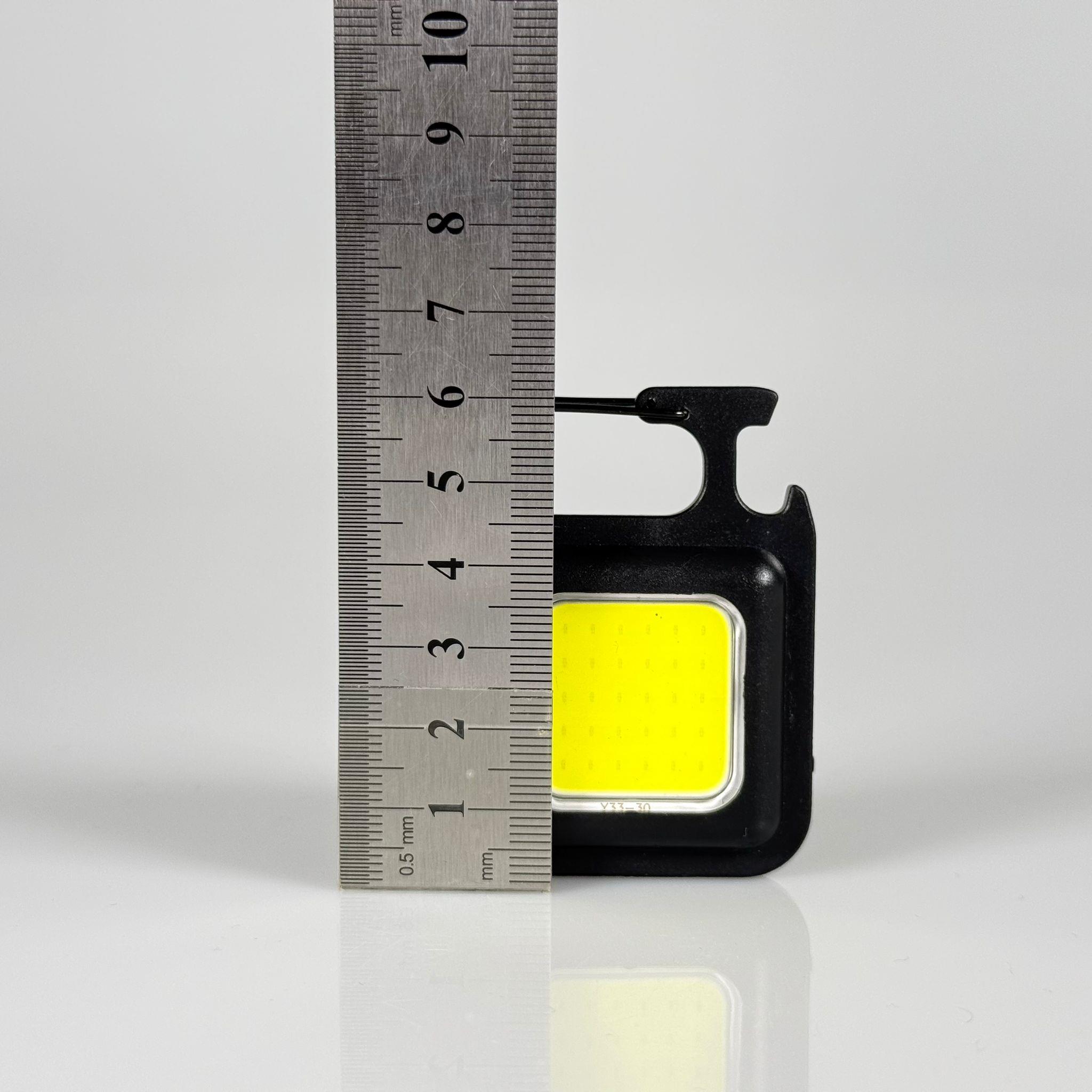 MIKNATISLI LED FENER - ANAHTARLIK - ŞARJLI (ŞARJ KABLOSU İLE BERABER GELİR)