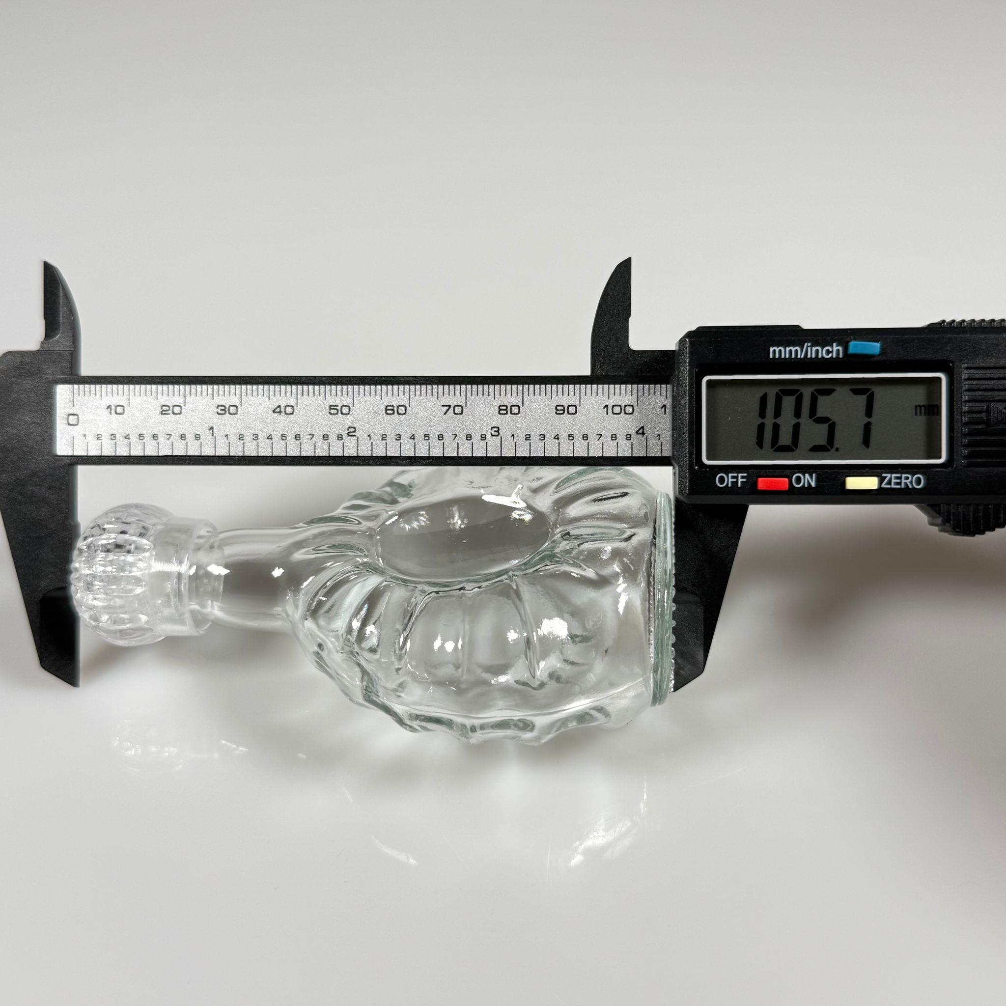 50 CC BOĞAZLI YASSI CAM ŞİŞE - KRİSTAL KAPAKLI KOLONYA TIPALI - 50 ML PRESTİJLİ ŞİŞE