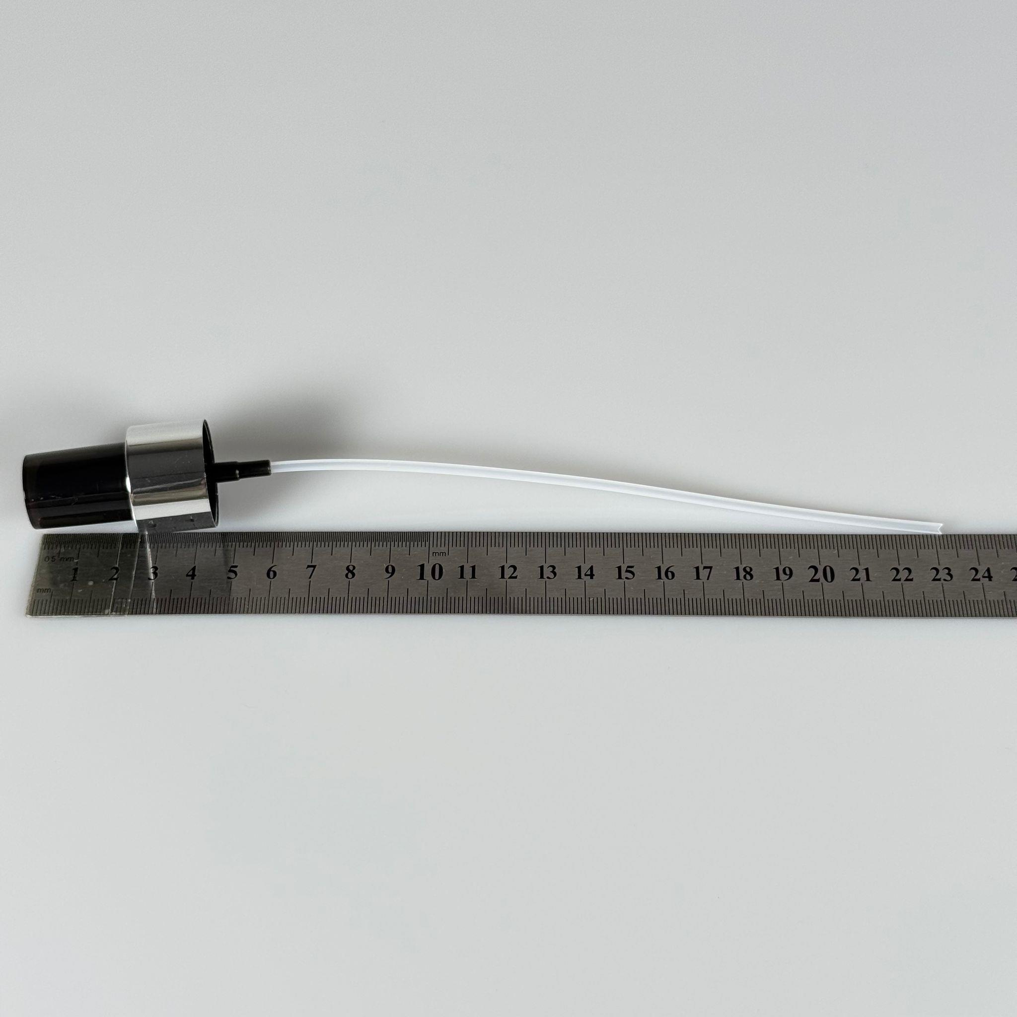 24 MM SPREY PARMAK SPREY GÜMÜŞ SİYAH METALİK KAPLAMALI 24 MM VALF