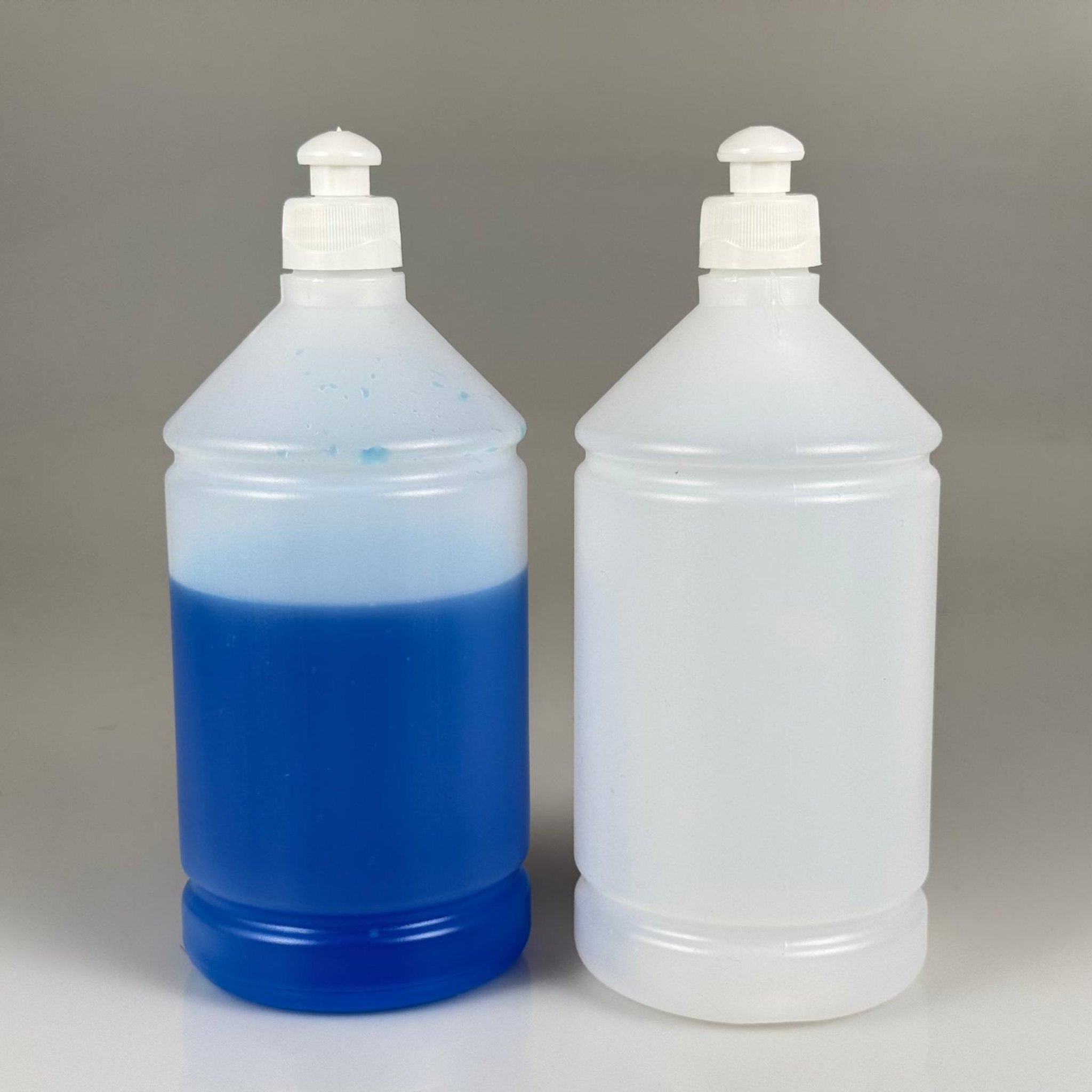 1000 CC TİNER ŞİŞESİ - BEYAZ PUSH PULL KAPAKLI - 1000 ML KİMYASALA DAYANIKLI PLASTİK ŞİŞE - 1 LT POLİETİLEN ŞİŞE