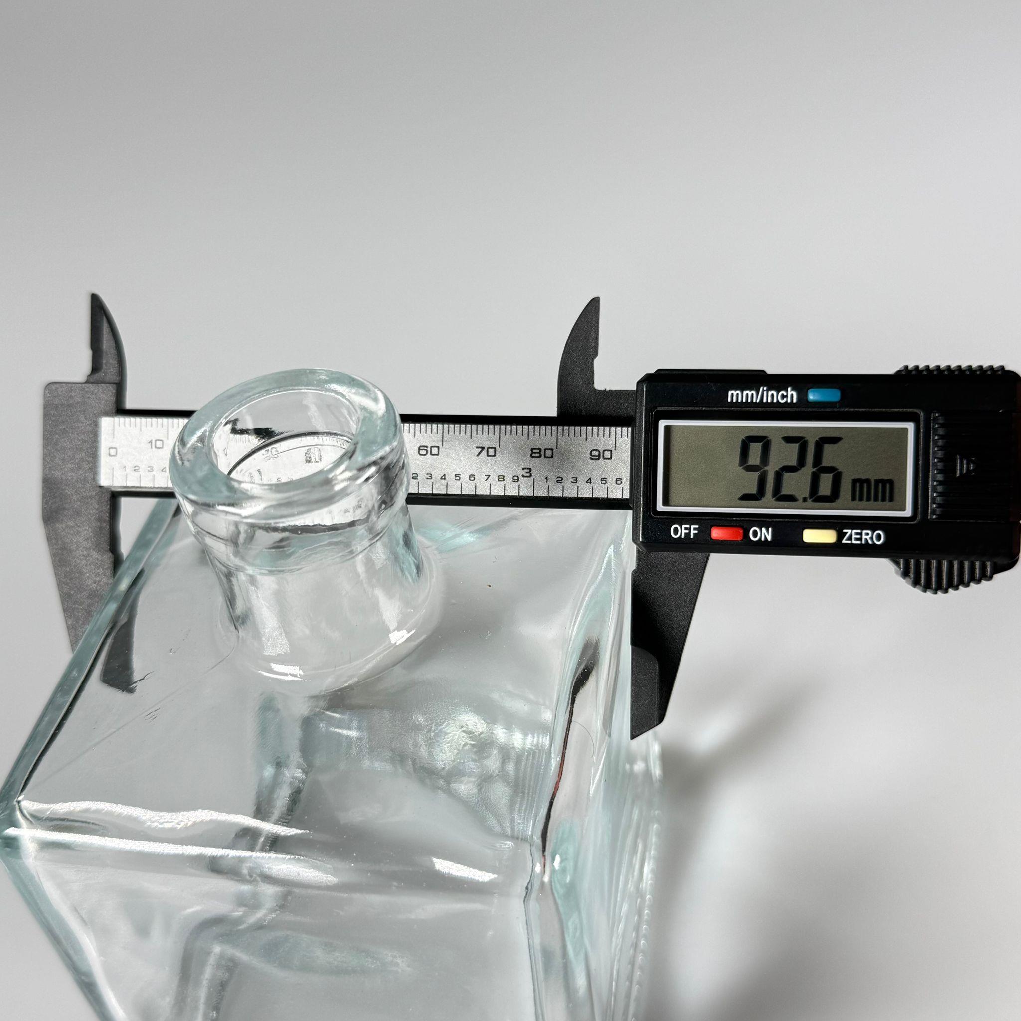 500 CC LÜX ŞİŞE - KARE - 500 ML BÜYÜK BOY DİFFUSER ŞİŞE