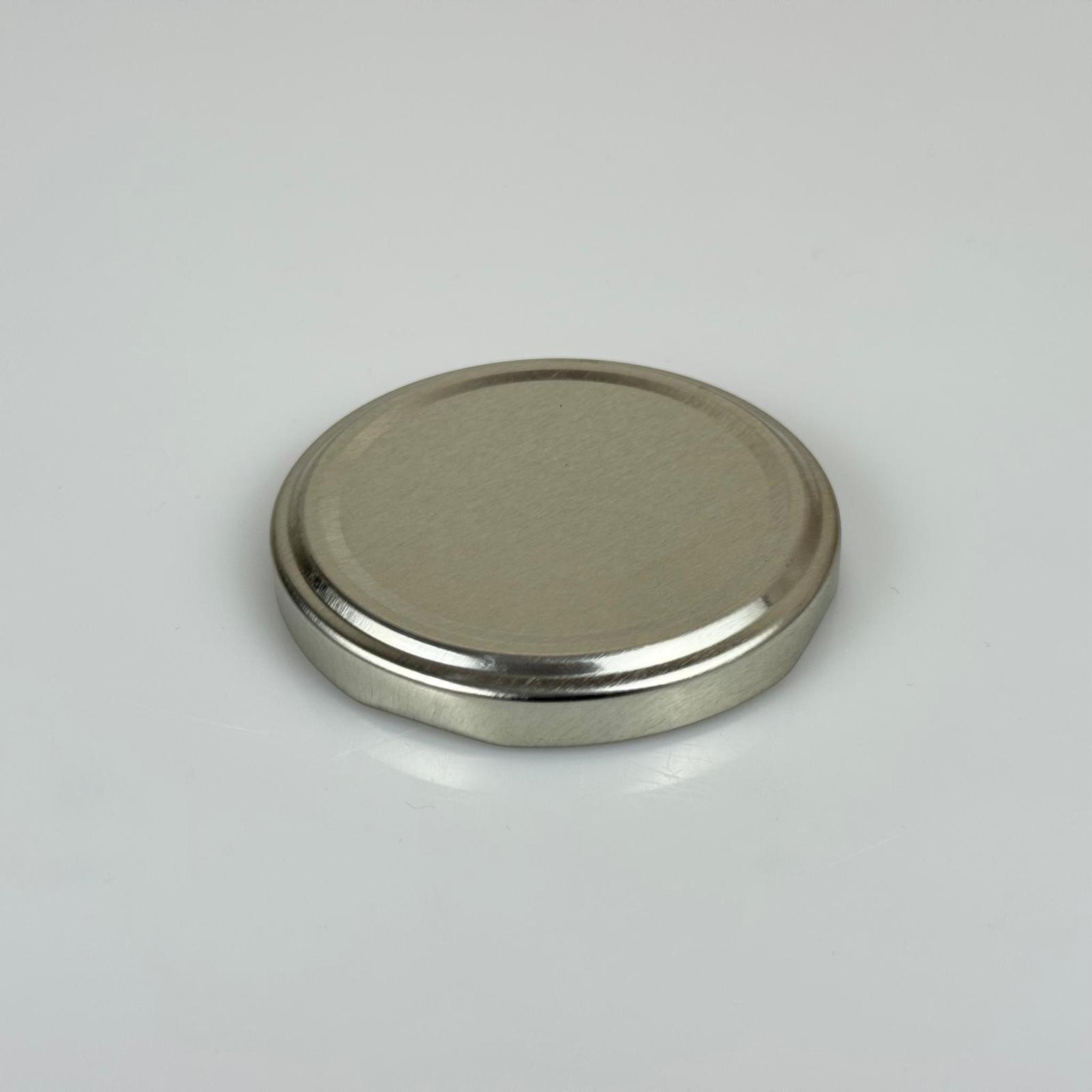 63 MM TWİST-OFF GÜMÜŞ METAL KAPAK