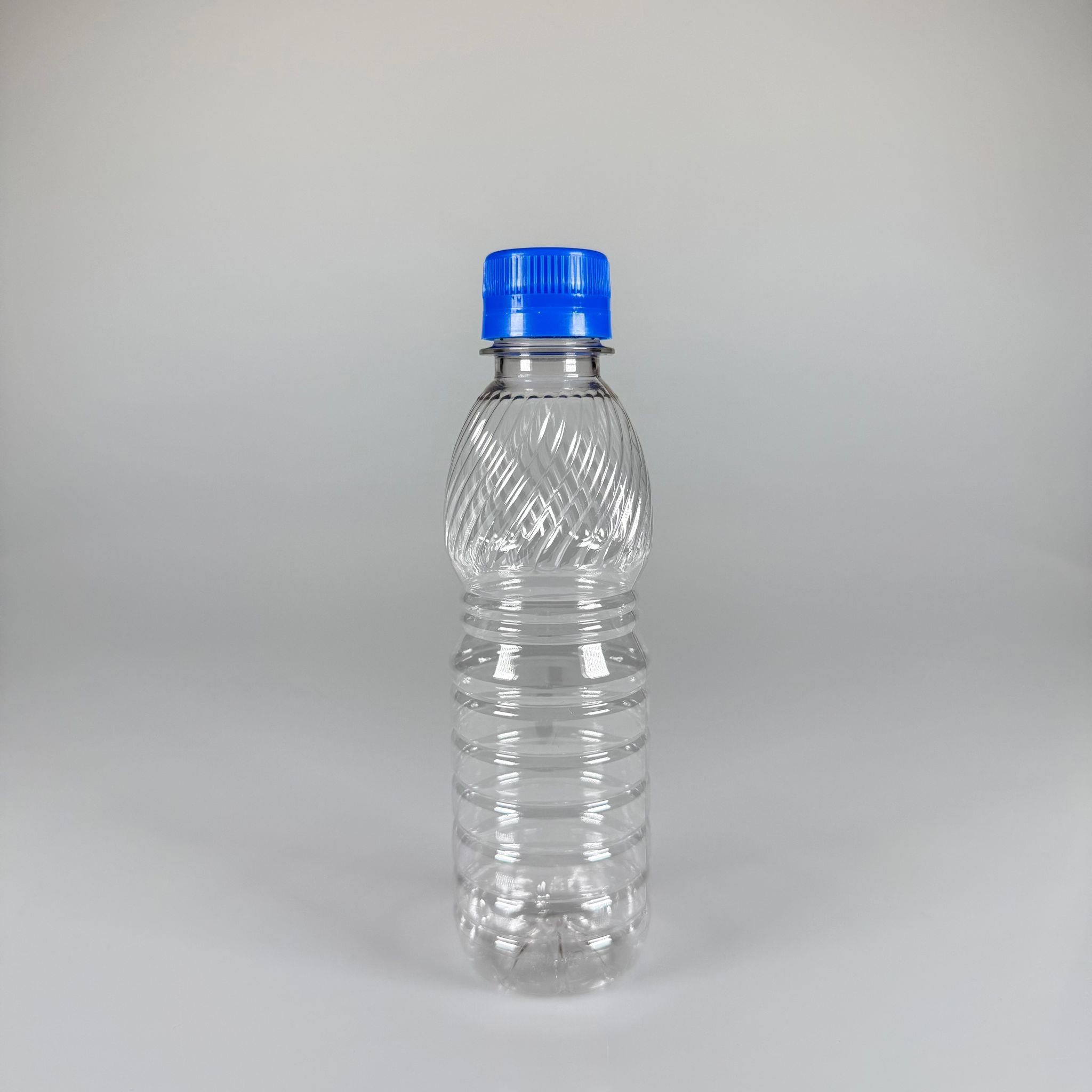 0,25 LT KİLİTLİ KAPAKLI PET ŞİŞE - MAVİ KAPAKLI 250 CC BOŞ PET ŞİŞE