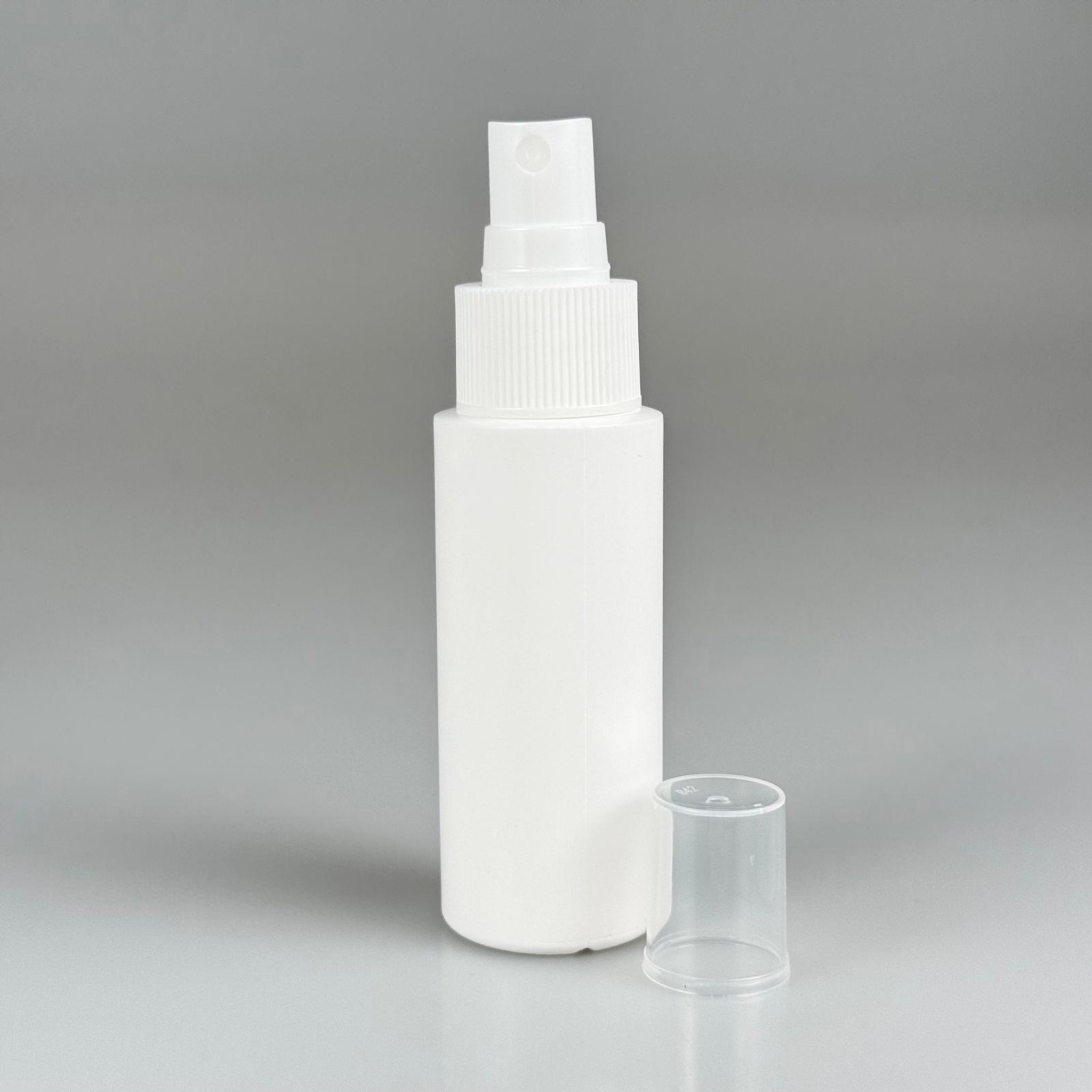 50 CC POLİETİLEN BEYAZ ŞİŞE - BEYAZ SPREYLİ - 50 ML PLASTİK ŞİŞE