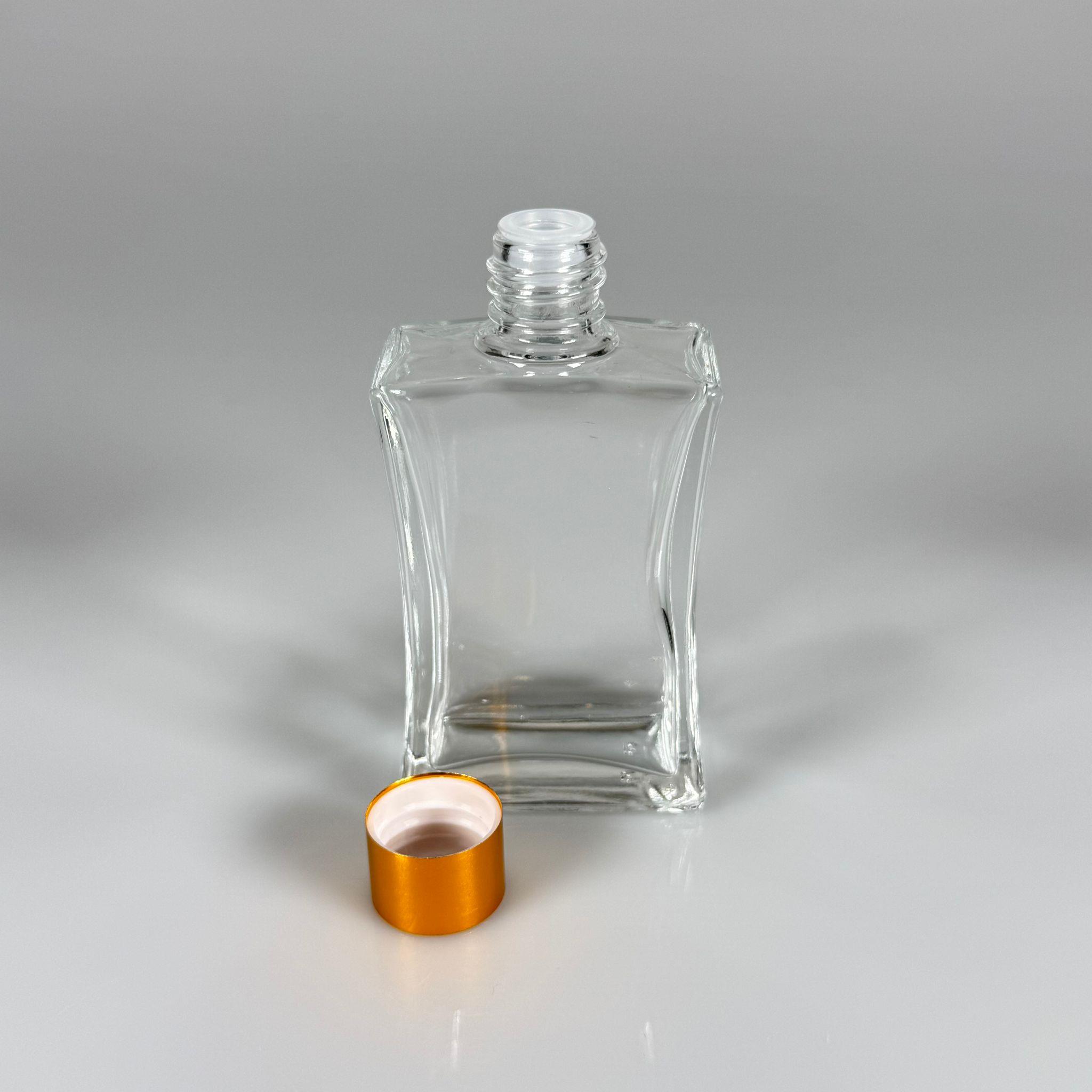 50 CC DİKDÖRTGEN BAMBU CAM BAMBU ODA KOKUSU ŞİŞESİ - 50 ML ÇUBUKLU KÖŞELİ BAMBU ODA KOKUSU ŞİŞESİ - DİFÜZÖR ŞİŞE- CAM ŞİŞE + GOLD METAL KAPAK + PLASTİK TIPA + 3 ADET FİBER SİYAH BAMBU ÇUBUK