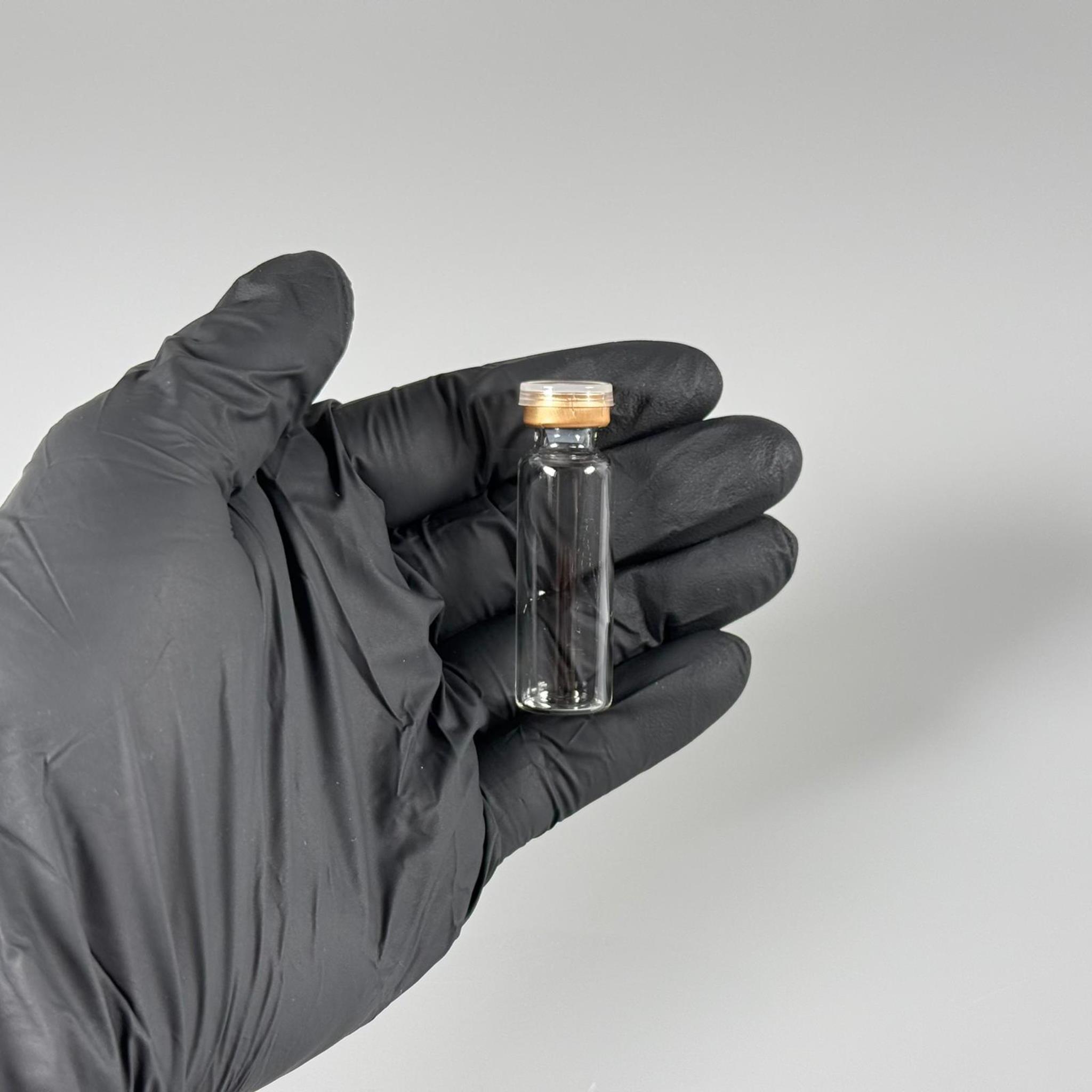 5 ML vial flakon şişe - 13 ağız 5 cc şeffaf cam ilaç şişesi + kauçuk butil enjektör tıpası + gold alüminyum kapaklı takım