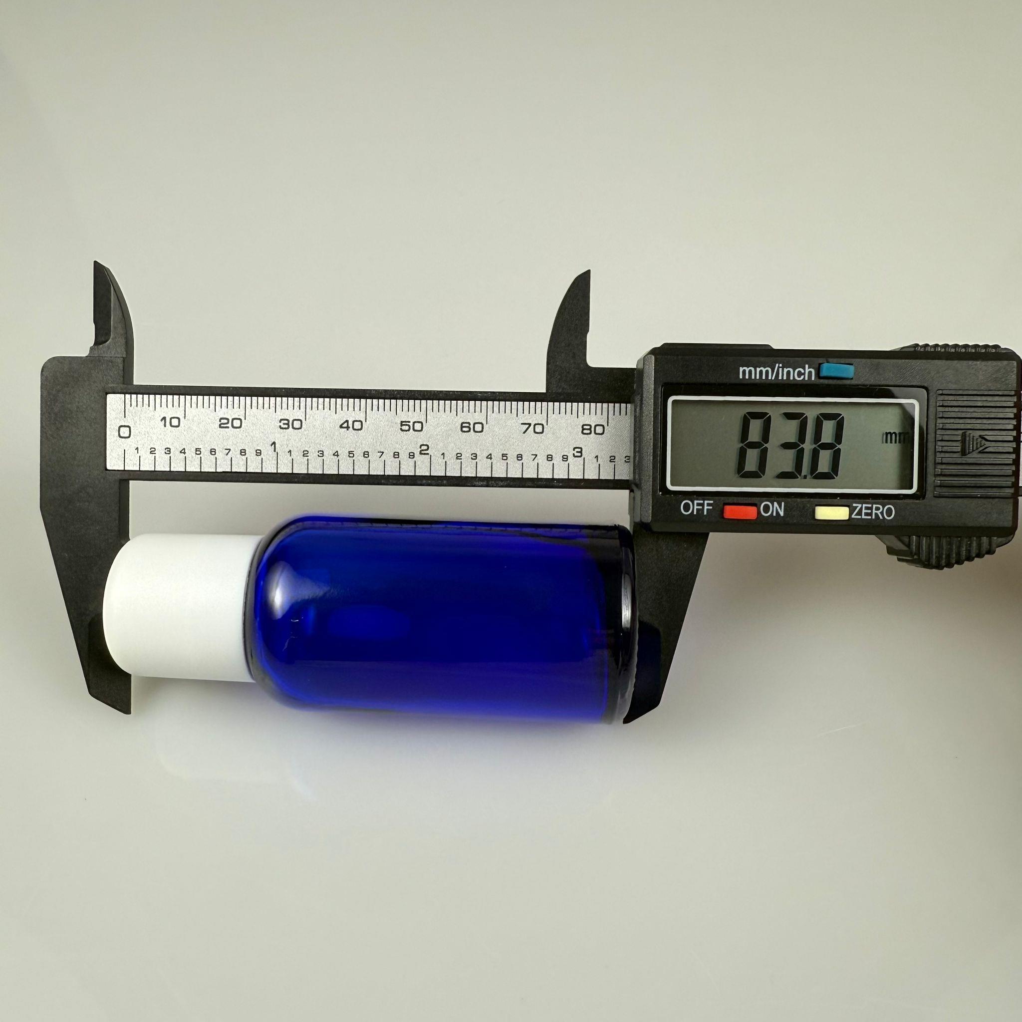 30 CC MAVİ CAM ŞİŞE + İÇTEN DAMLALIKLI ÇOCUK KİLİTLİ BEYAZ KAPAK - MAVİ 30 ML KİLİT KAPAKLI DAMLATMALI ŞİŞE