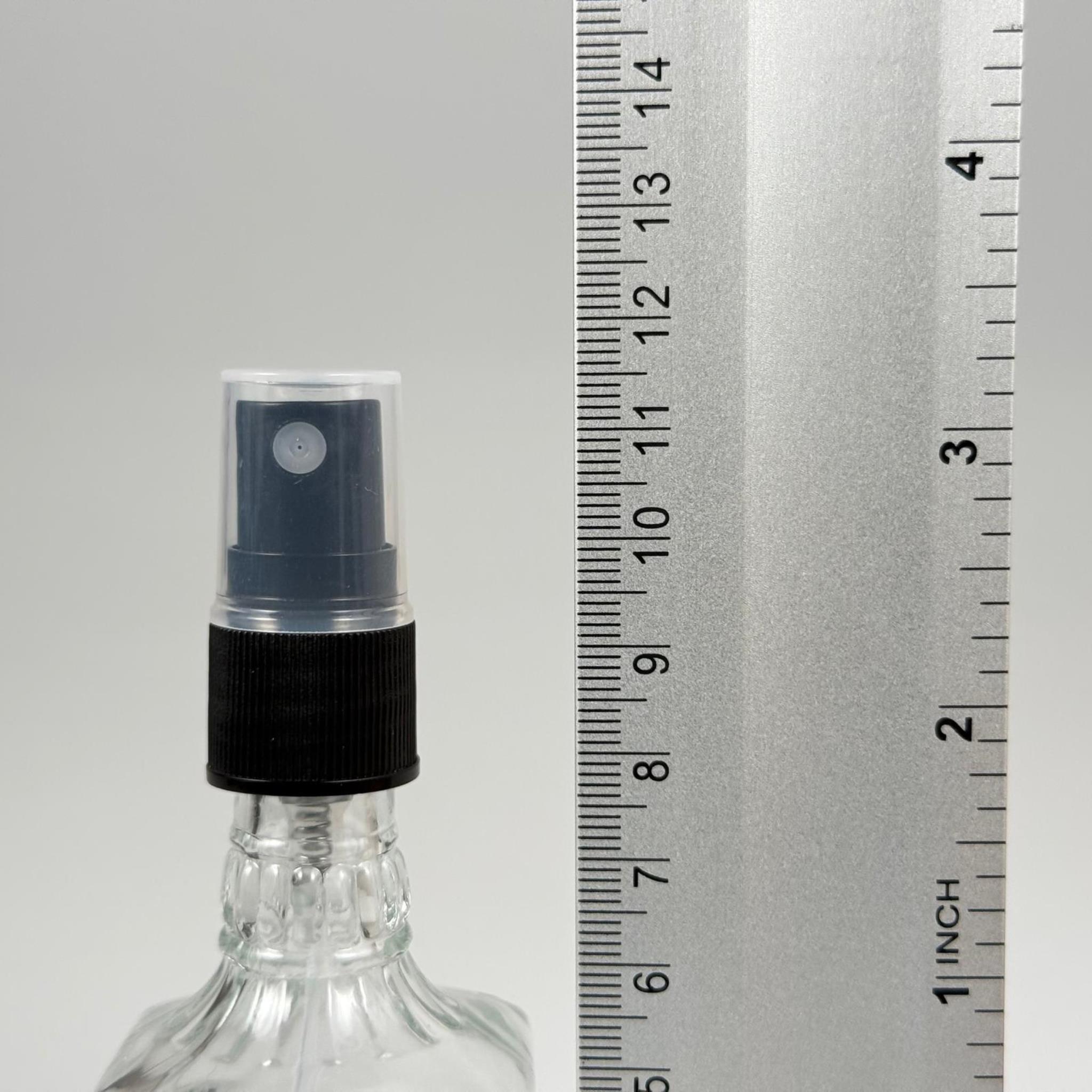 50 CC BOĞAZLI KONİK CAM ŞİŞE - SİYAH SPREYLİ PARFÜM KOLONYA ŞİŞESİ TAKIM - 50 ML PRESTİJLİ ŞİŞE