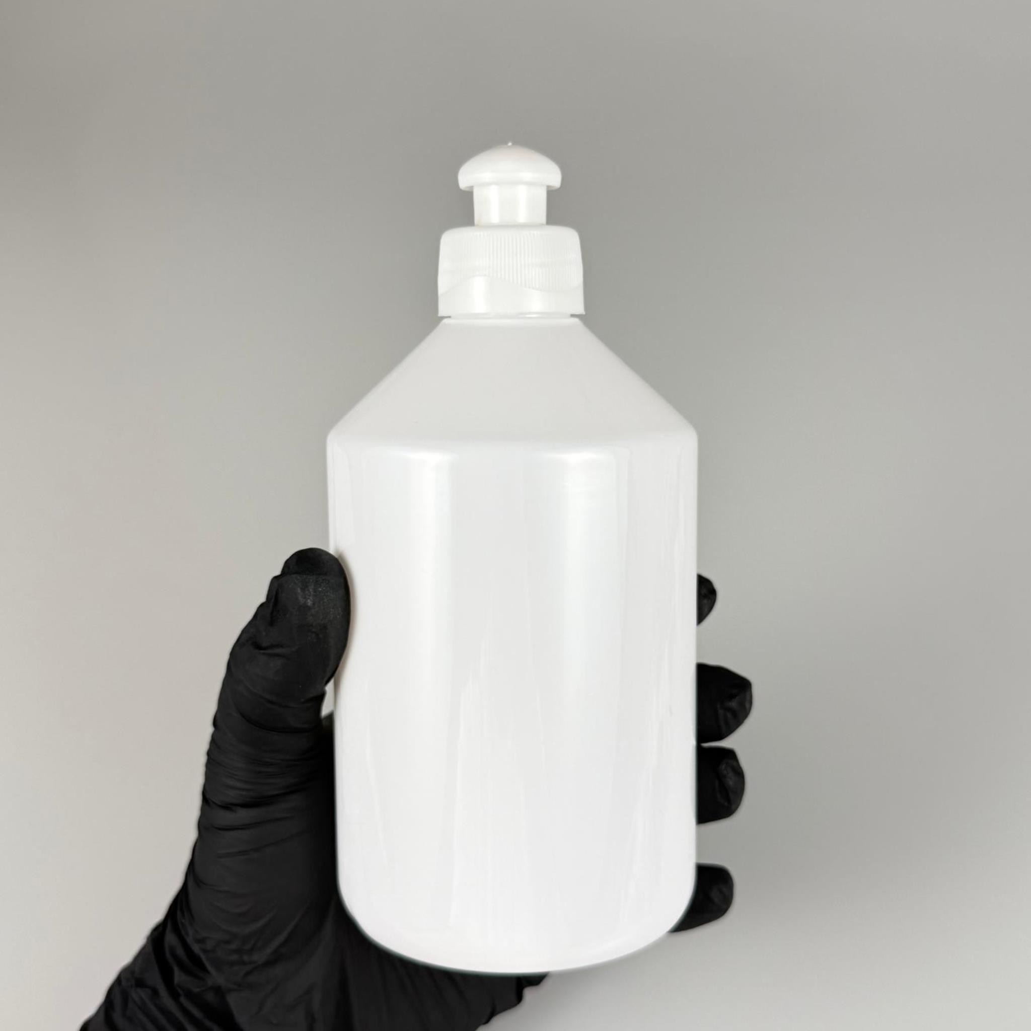 500 CC BEYAZ PET ŞİŞE - 500 ML BEYAZ PLASTİK ŞİŞE BEYAZ PUSHPULL KAPAKLI