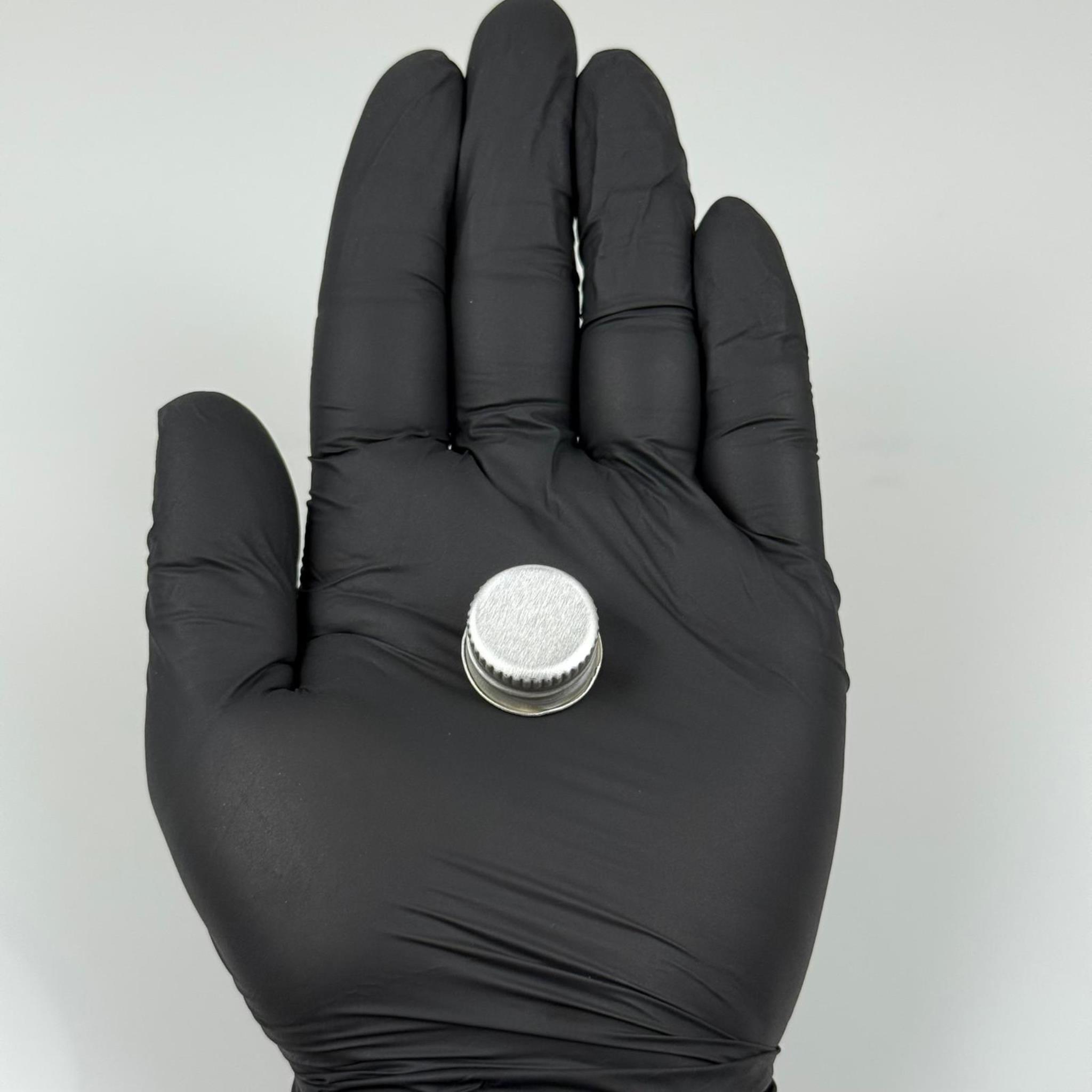 18 MM VİDALI GÜMÜŞ ALÜMİNYUM KAPAK