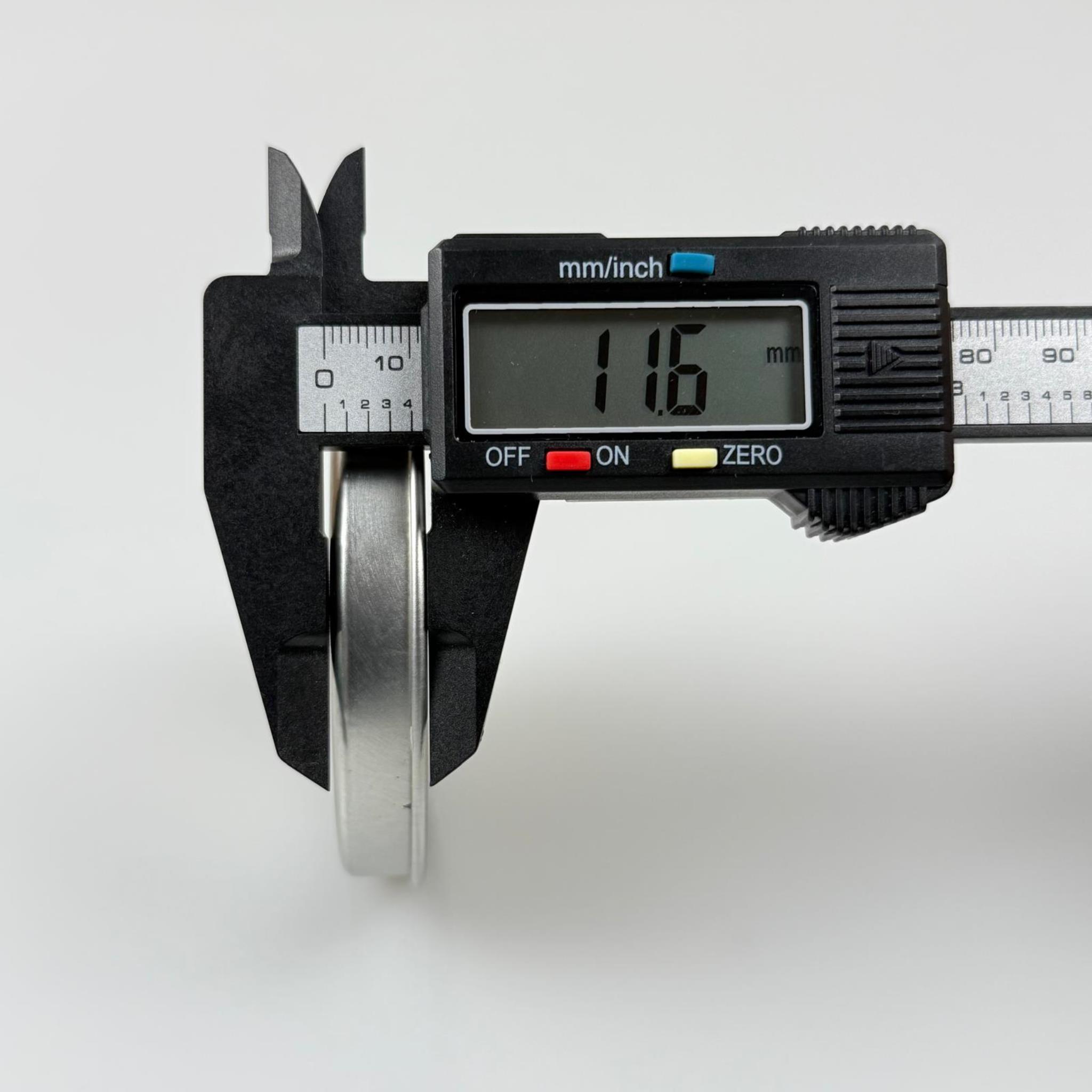 50 CC TENEKE KUTU - GÜMÜŞ - KAPAKSIZ - METAL AMBALAJ - MUM TENEKESİ 77x 12 MM