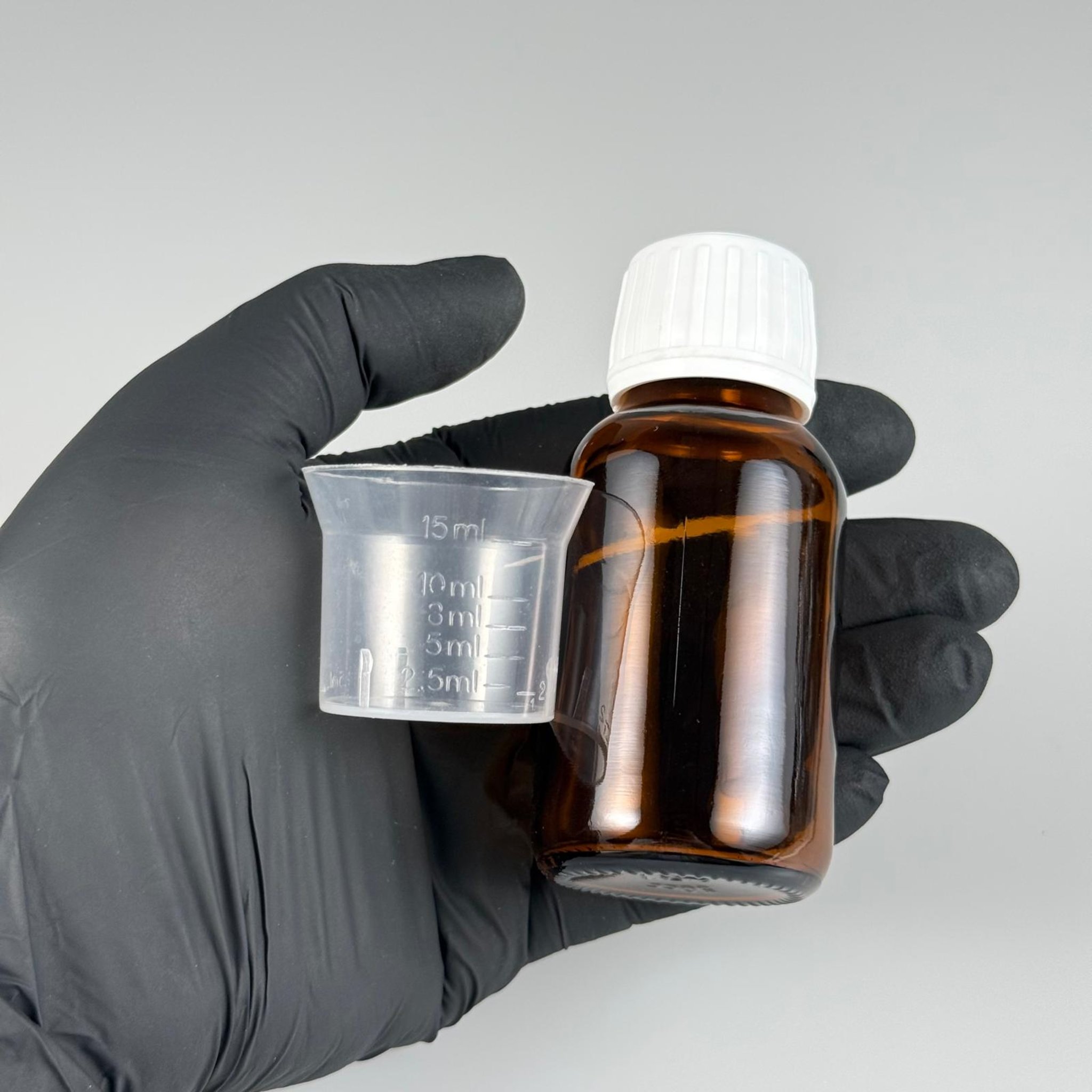 50 CC AMBER CAM ŞİŞE + BEYAZ KİLİTLİ KAPAKLI + 15 ML ÖLÇEK TAKIM - 50 ML KAHVERENGİ BOŞ ŞURUP ŞİŞESİ (AĞIZ ÇAPI 25 MM) - 50 ML ECZA ŞİŞESİ