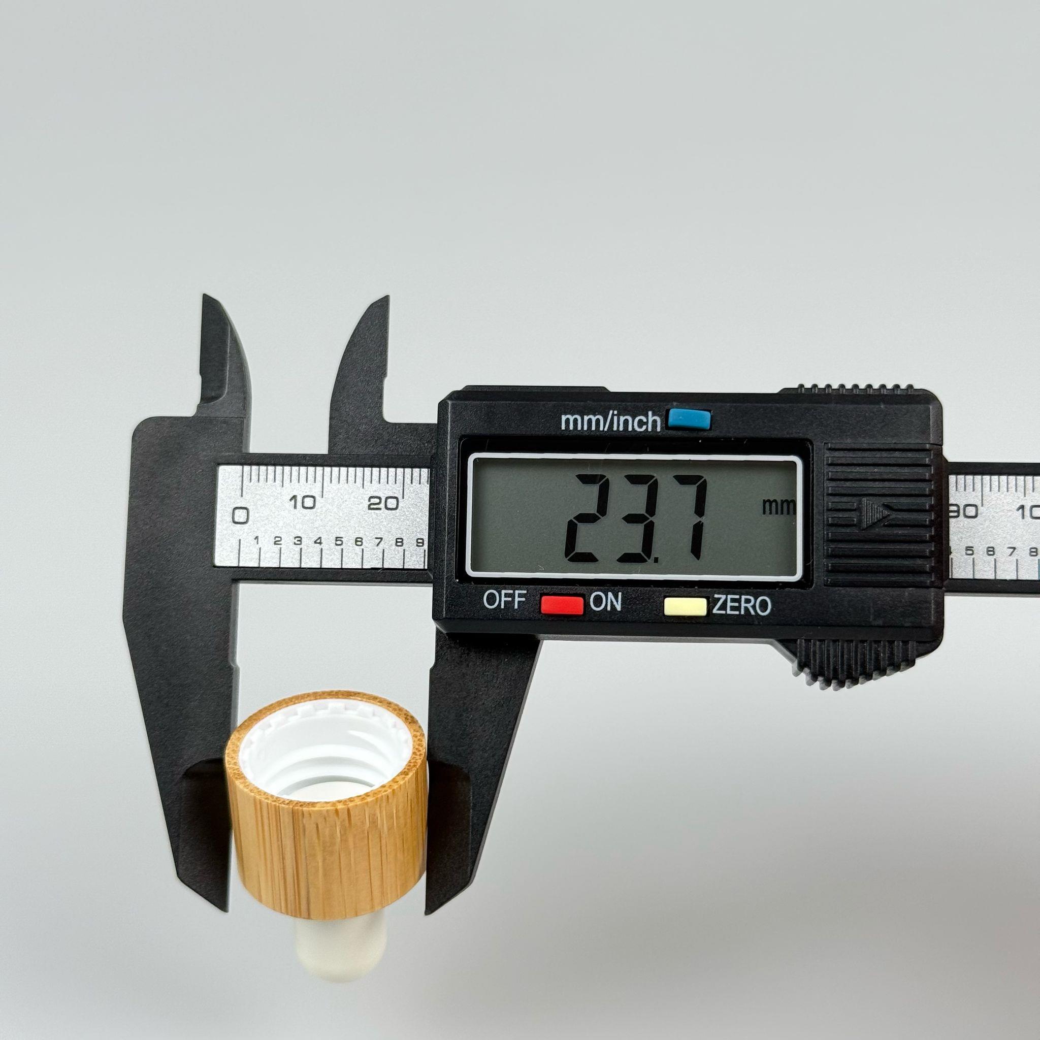 18 MM AHŞAP BAMBU KAPAK + BEYAZ EMZİK TAKIM