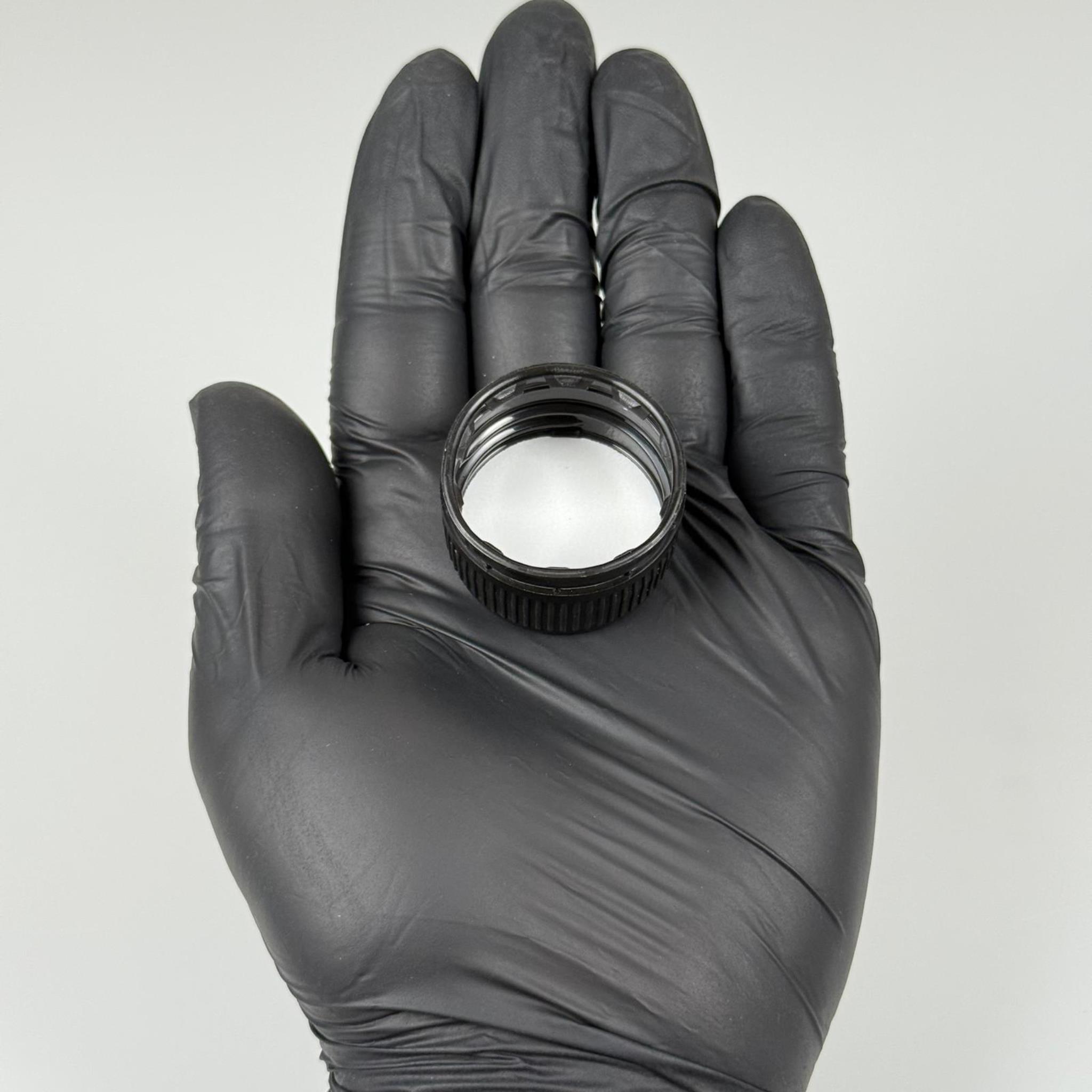 31 MM VİDALI KİLİTLİ PLASTİK KAPAK - KÖPÜK CONTALI - SİYAH -1 LİTRE KULPLU GALON ŞİŞE, VİDALI AĞIZ DORİKA VE MARASKA ŞİŞE UYUMLU - BERİCAP MARKA YAĞ ŞİŞE KAPAĞI - SK 31.5/21 PVDC  31.5 bantlı contalı