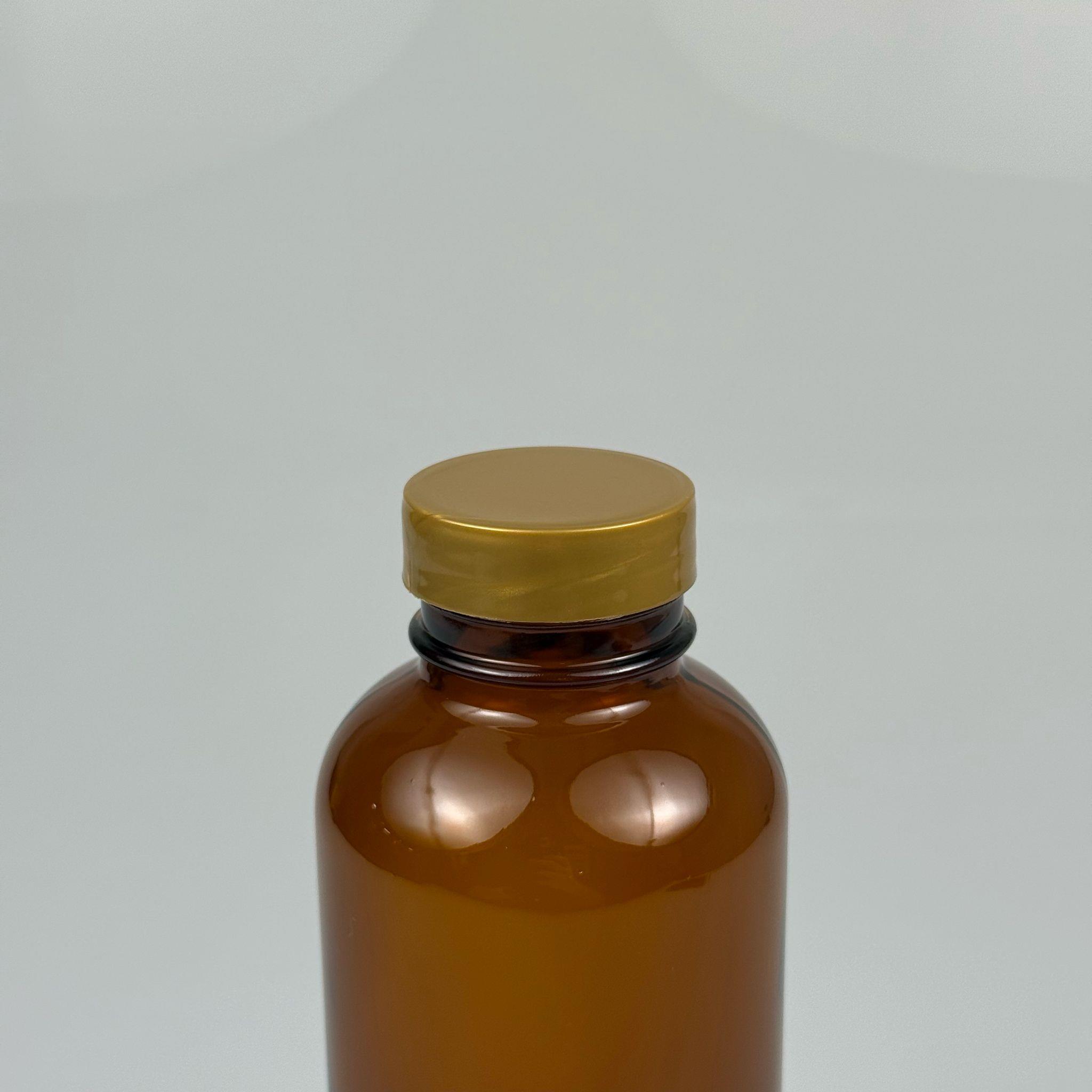 500 CC ENDÜSTRİYEL, KEVITA MODEL GENİŞ AĞIZLI AMBER CAM ŞİŞE - GOLD PLASTİK KAPAKLI - 500 ML CAM KAHVERENGİ ECZA, ZEYTİNYAĞI, ÇEREZ, GRANÜR KAHVE, COLDBREW VB İÇİN ÇOK AMAÇLI CAM ŞİŞELER