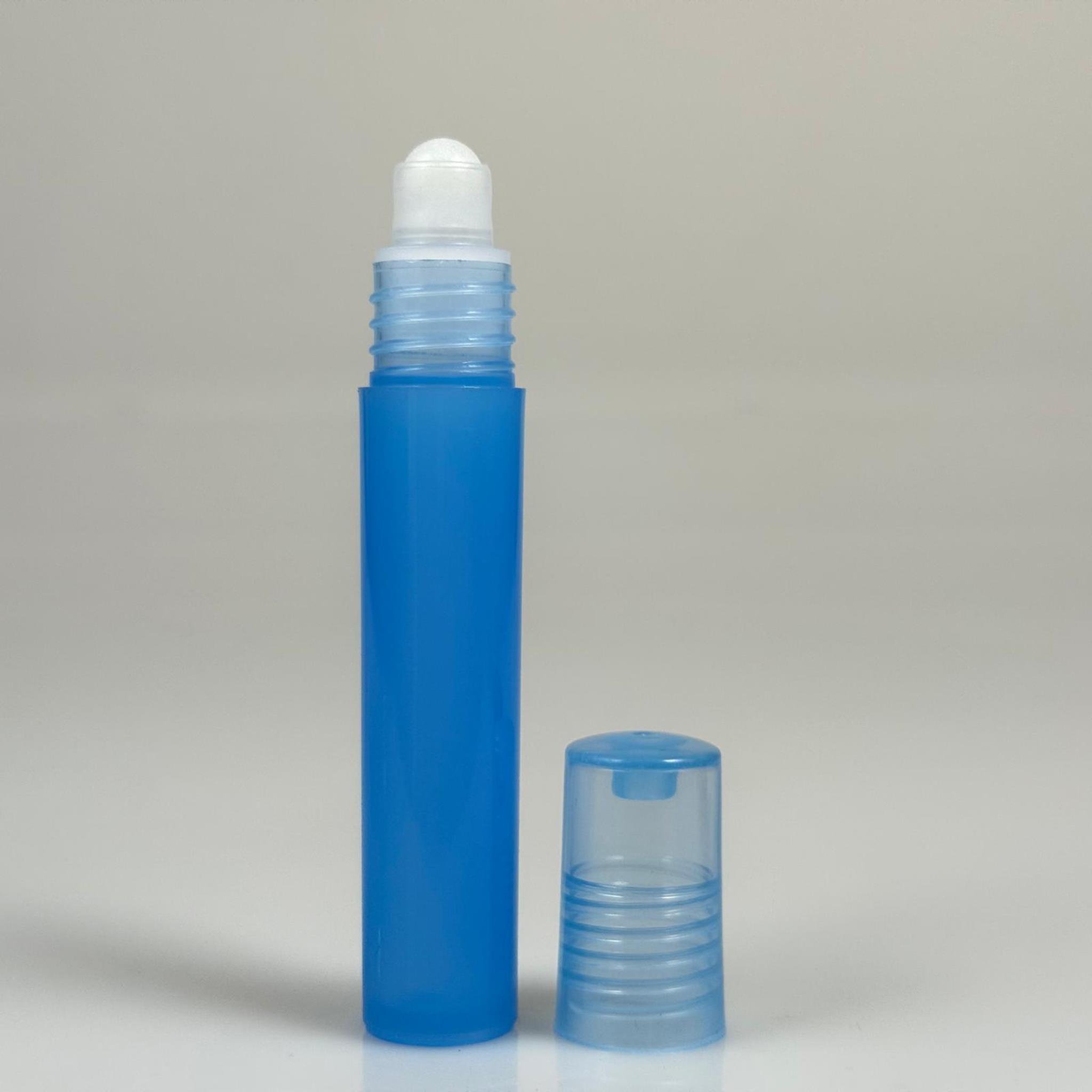 7,5 CC PLASTİK ROLL-ON ŞİŞE - BİLYELİ ŞİŞE - MİS ŞİŞESİ - ESANS ŞİŞESİ - KOKU - ŞİŞESİ - PARFÜMERİ ŞİŞESİ - MAVİ