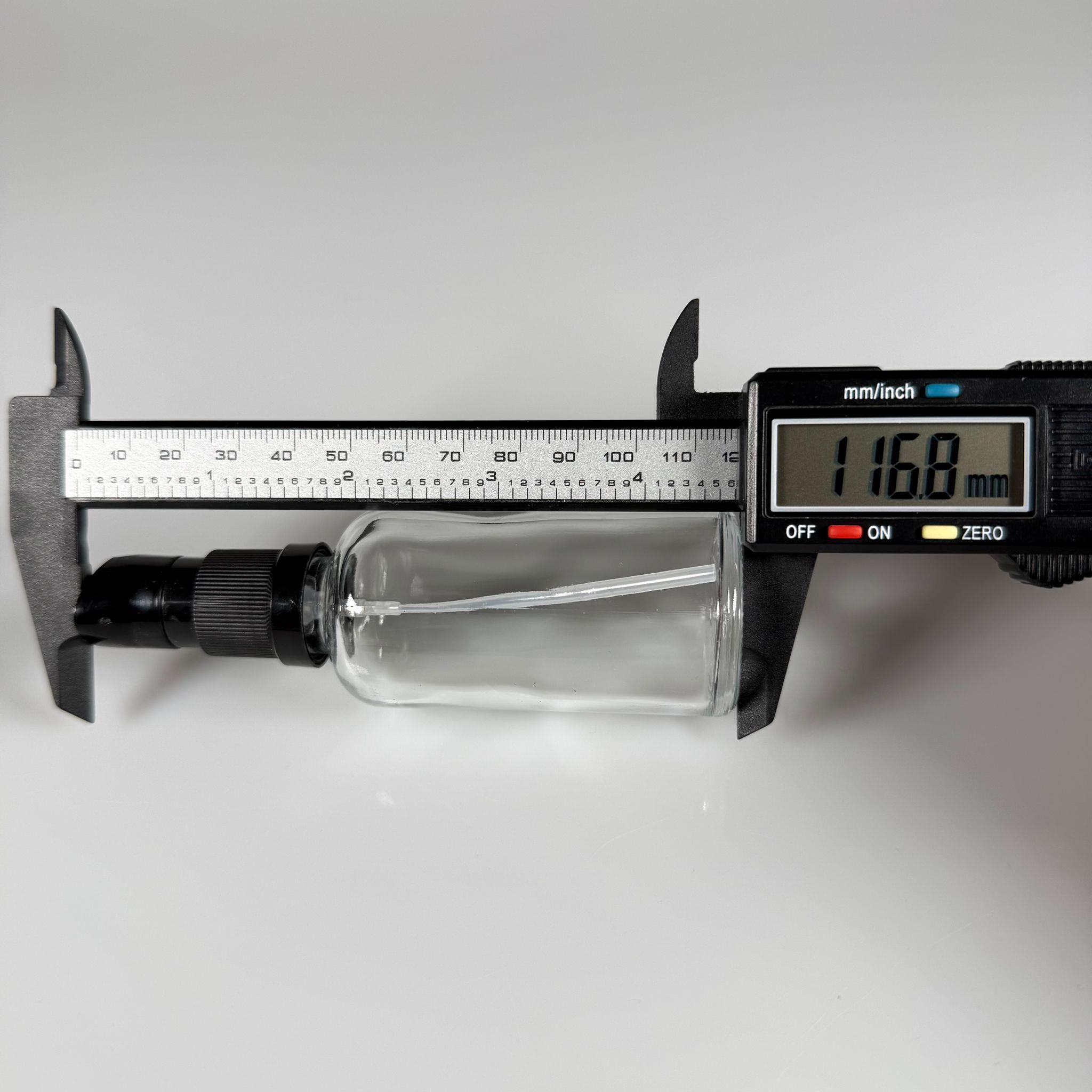 50 CC ŞEFFAF CAM ŞİŞE - SIZDIRMAZ ETEKLİ SİYAH LOSYON POMPALI TAKIM - 50 ML LOSYON ŞİŞESİ - YAĞ, KREM GİBİ YOĞUN KIVAMLI SIVILAR İÇİN CAM AMBALAJ