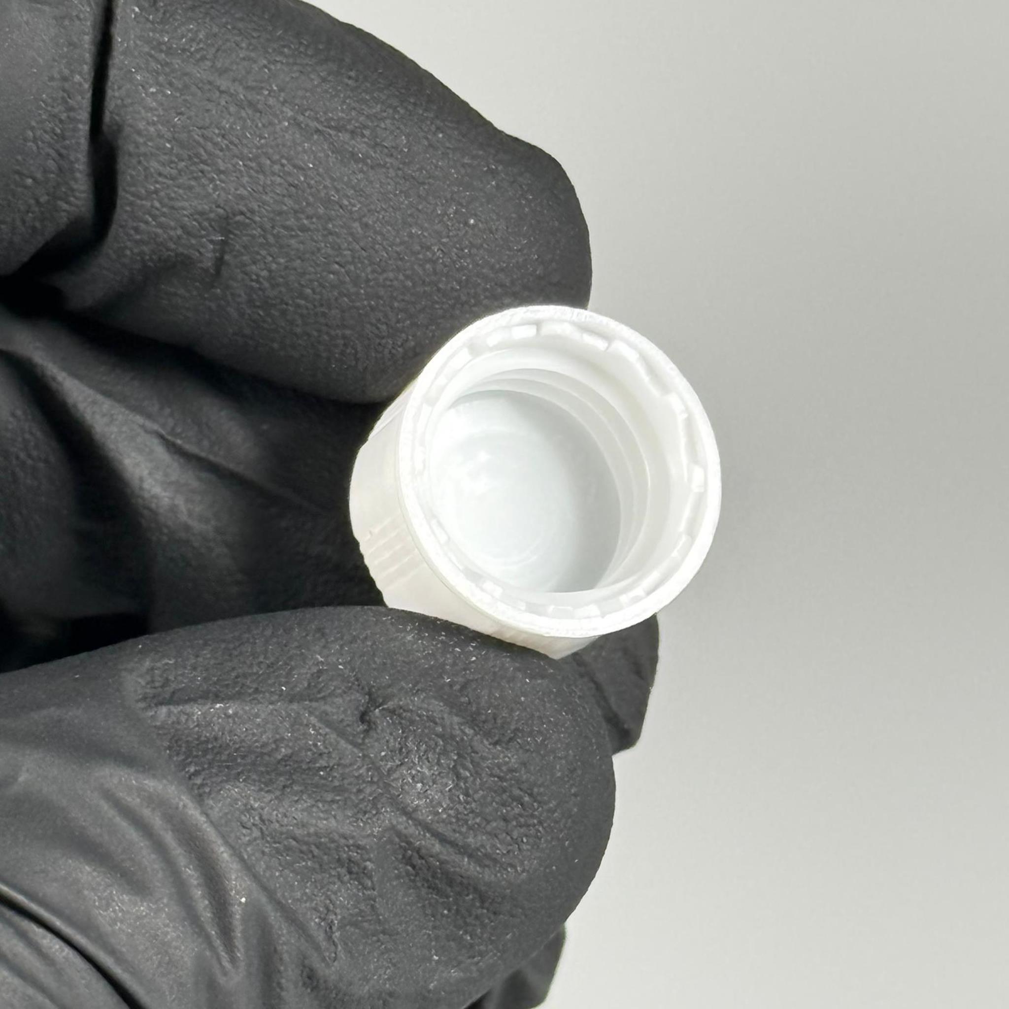 14 MM PLASTİK KAPAK BEYAZ - DÜZ