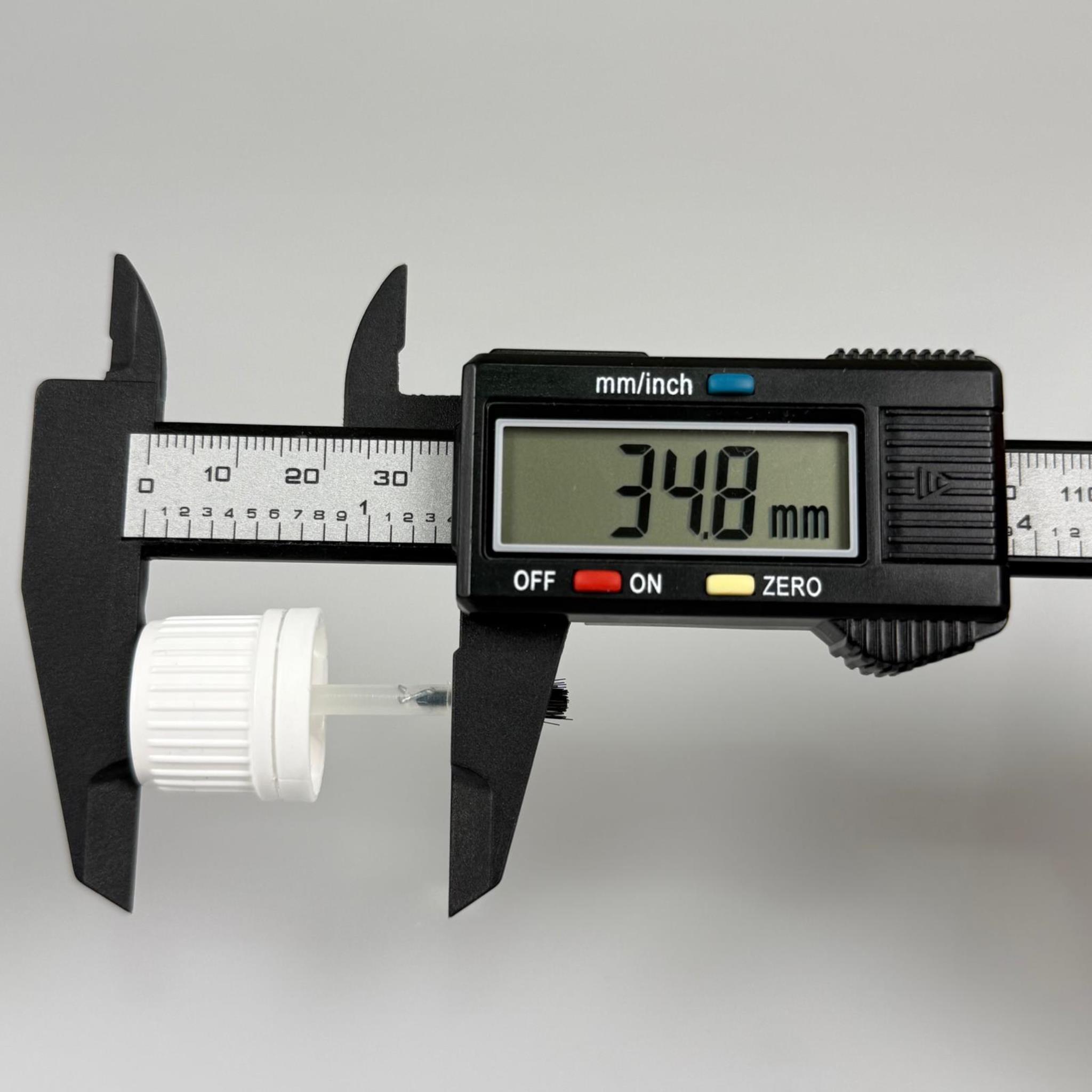 18 MM FIRÇALI KAPAK - BEYAZ (4,5 CM FIRÇA BOYU)