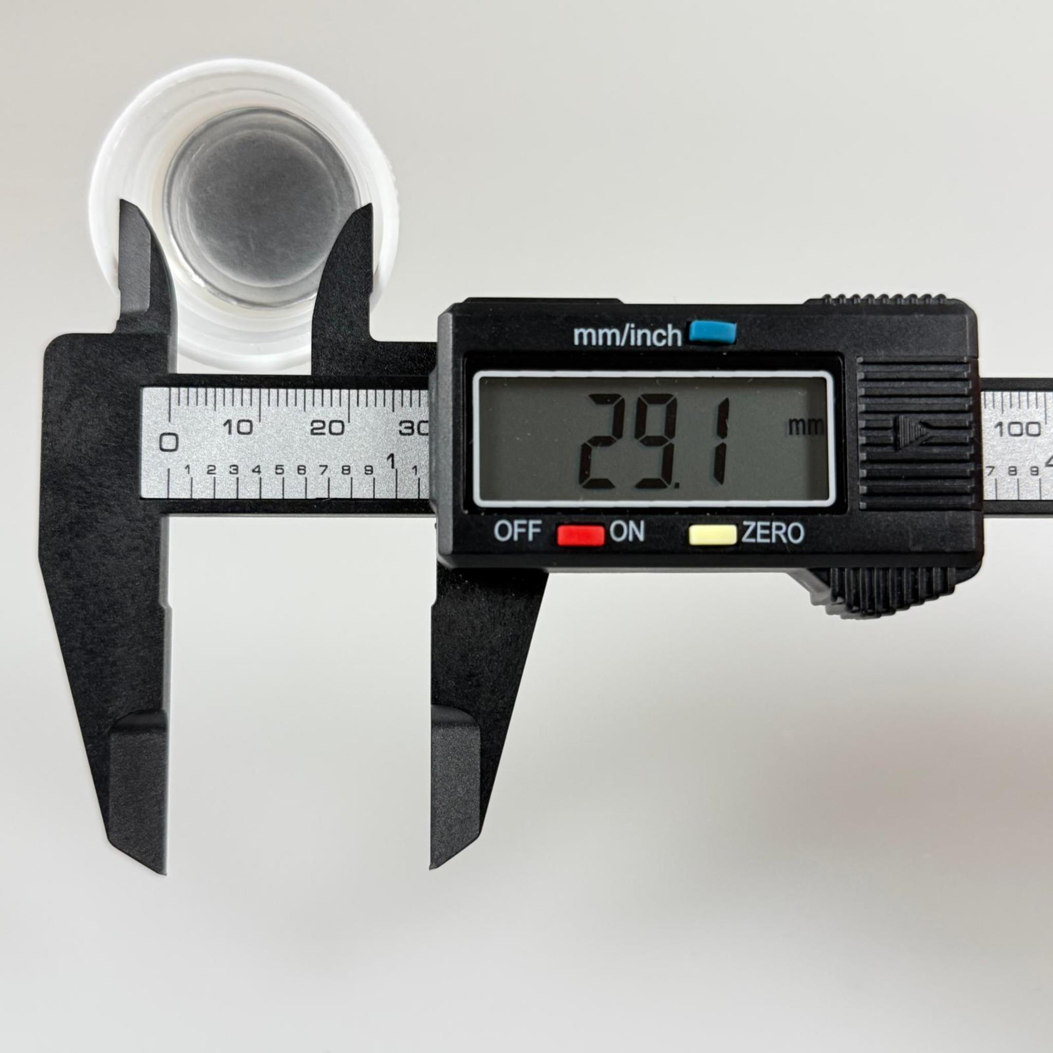 28 MM ÇOCUK KİLİTLİ BEYAZ KAPAK