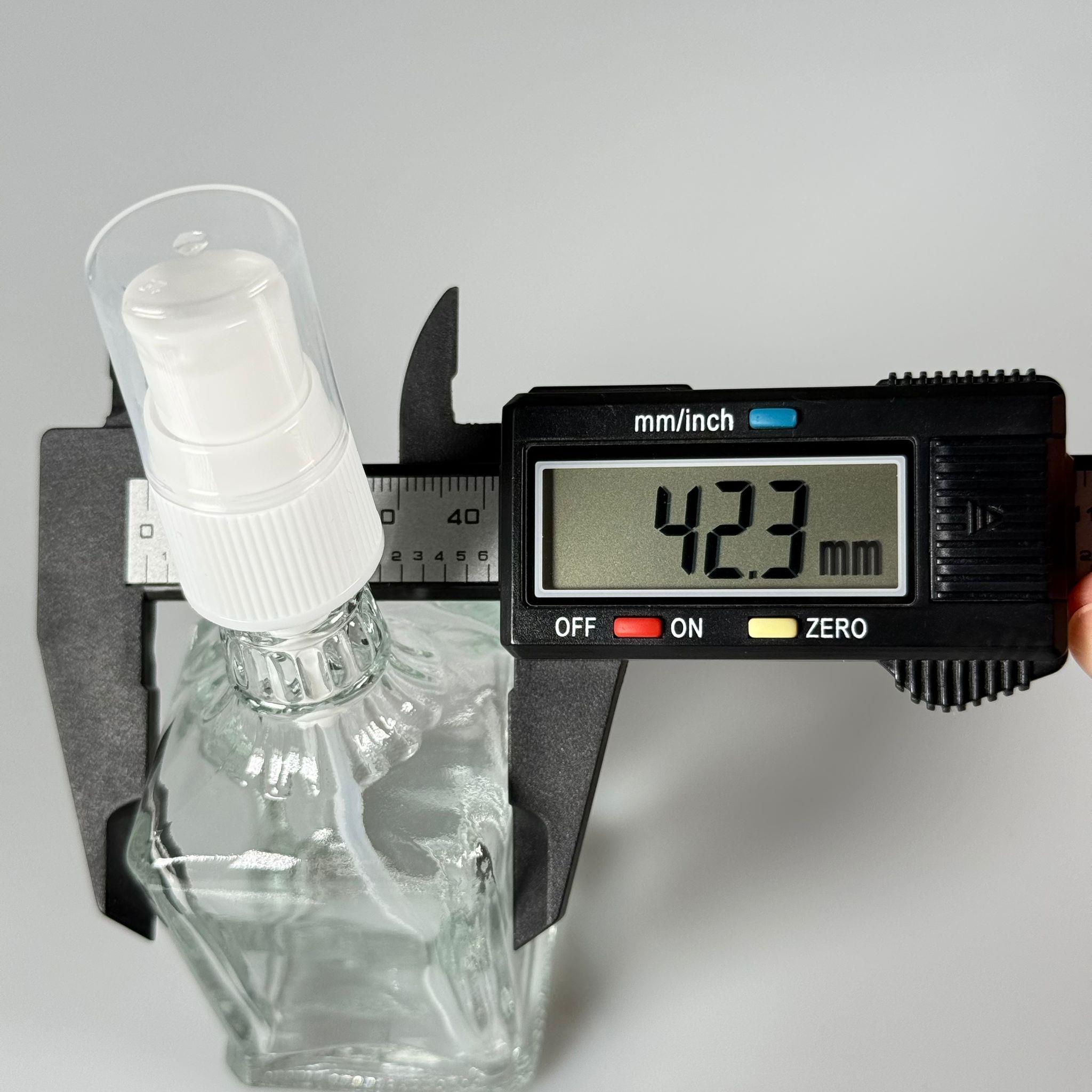 50 CC BOĞAZLI KONİK CAM ŞİŞE - BEYAZ LOSYON POMPALI - 50 ML PRESTİJLİ ŞİŞE