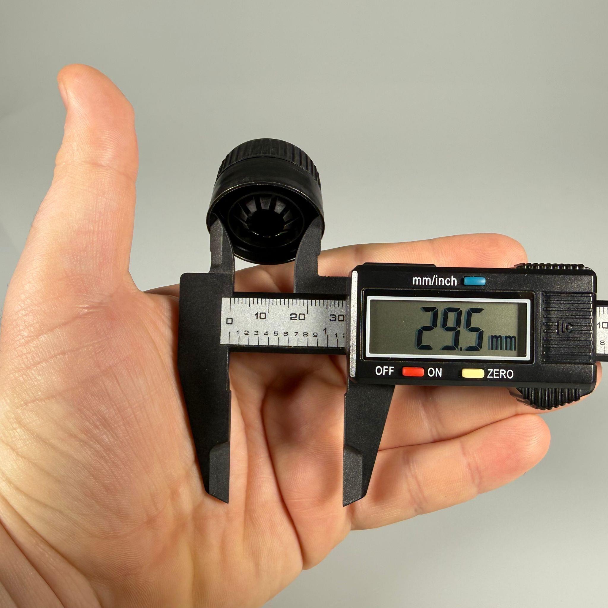 28 MM ÇAKMA KAPAK SİYAH - EV 21 / 20 MAG BERİCAP