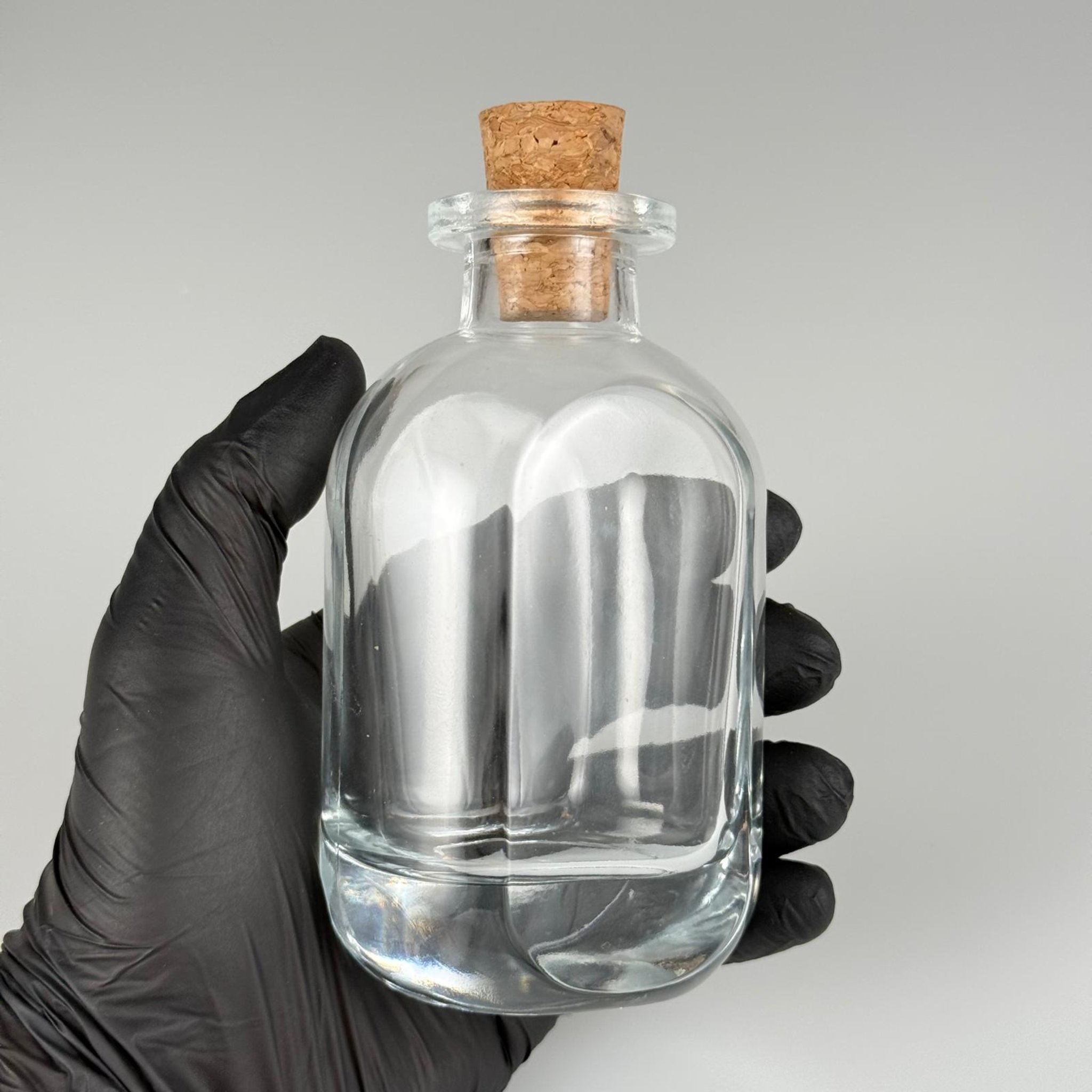 150 CC DİFFUSER CAM ŞİŞE + DOĞAL MANTAR TIPA - 150 ML TIPALI CAM ŞİŞE