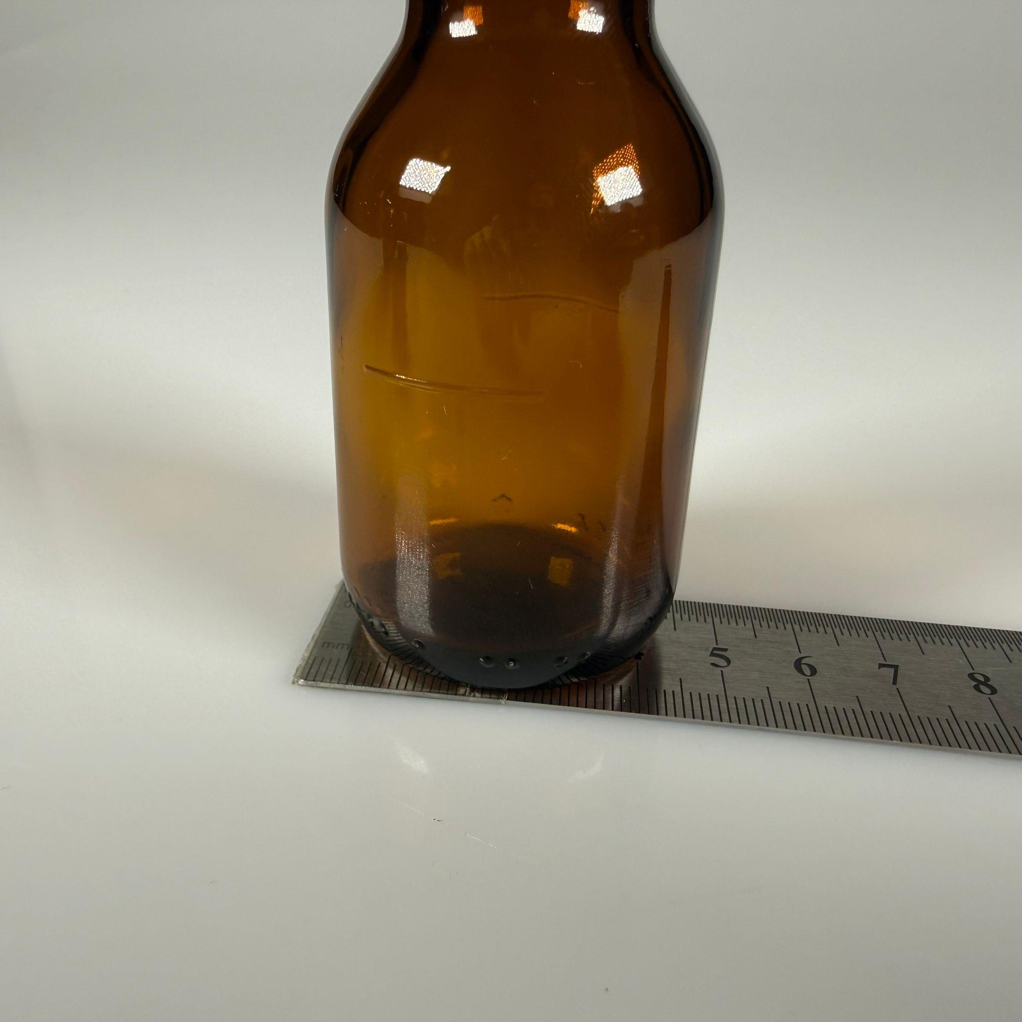 FLAKON ENJEKTÖR SERUM ŞİŞESİ - 50 ML AMBER ECZA CAM ŞİŞE + VİDALI DELİKLİ KAPAK (ELLE ÇEVİREREK KAPANIR) + KAUÇUK BUTİL TIPA TAKIM