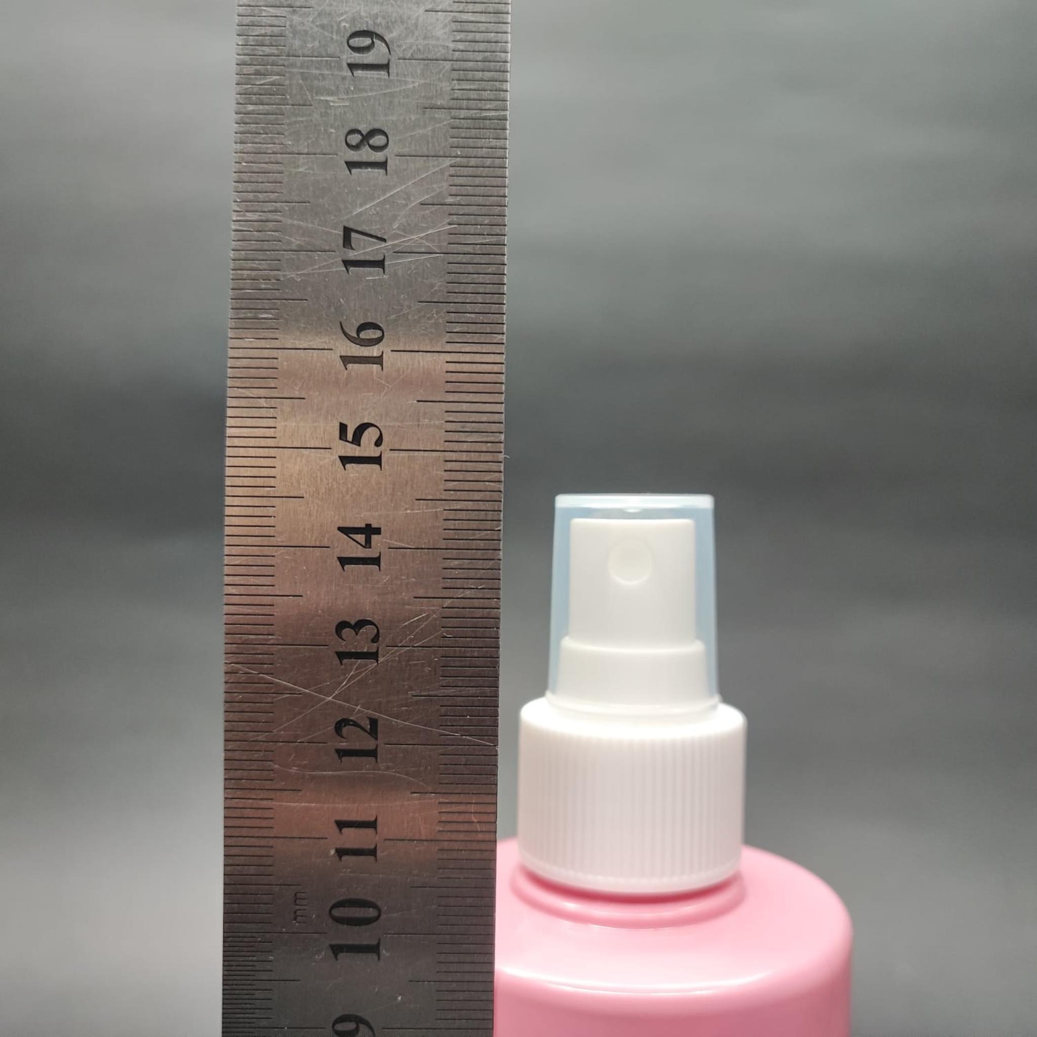 200 CC KÜT BOYUNLU SİLİNDİR PET ŞİŞE (24 GR) - BEYAZ SPREYLİ - 200 ML PLASTİK ŞİŞE - PEMBE