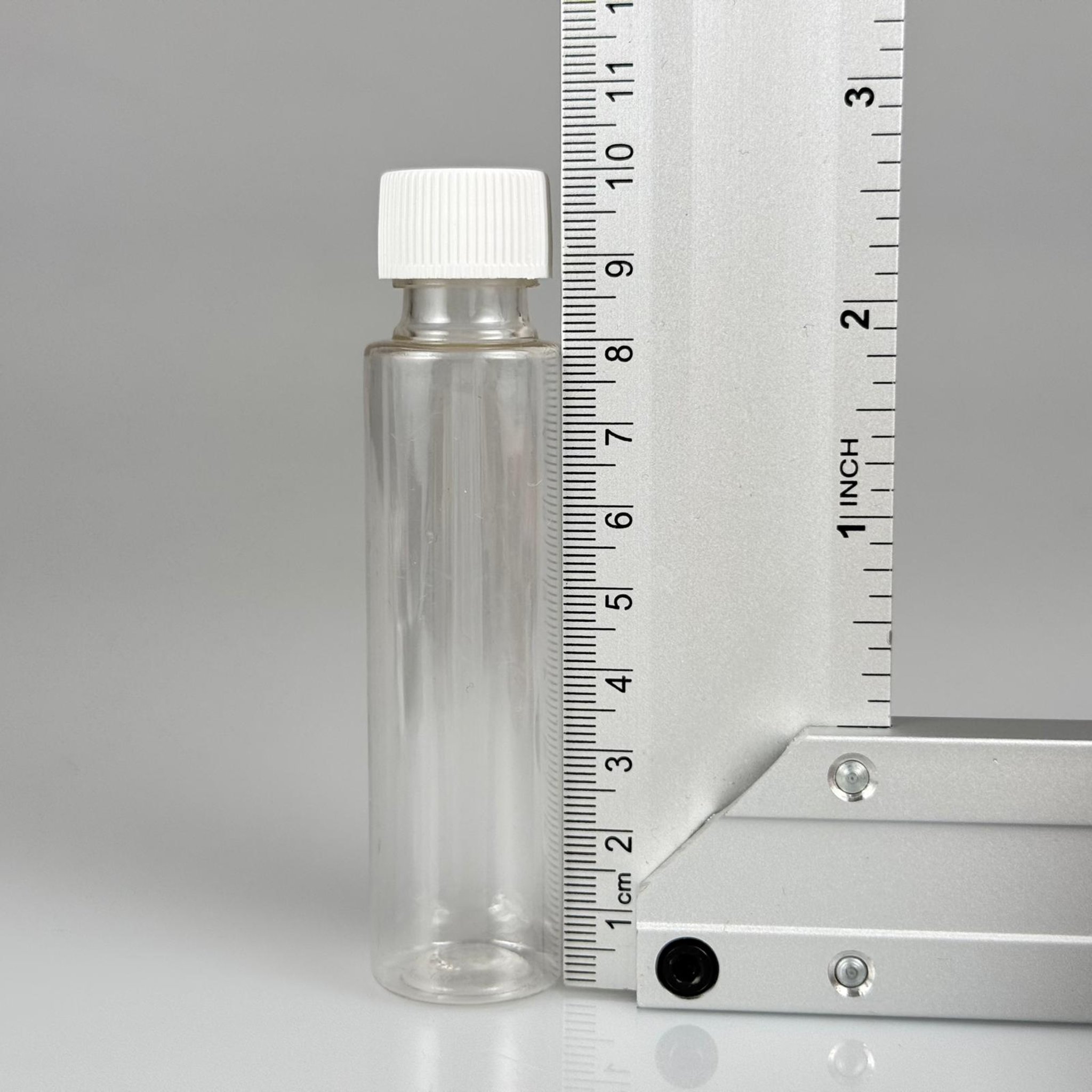 35 ML TIPALI, SIZDIRMAZ KAPAKLI PET ŞİŞE - 35 CC ŞEFFAF PLASTİK ŞİŞE + CONTALI BEYAZ KAPAK + KÖR TIPA TAKIM