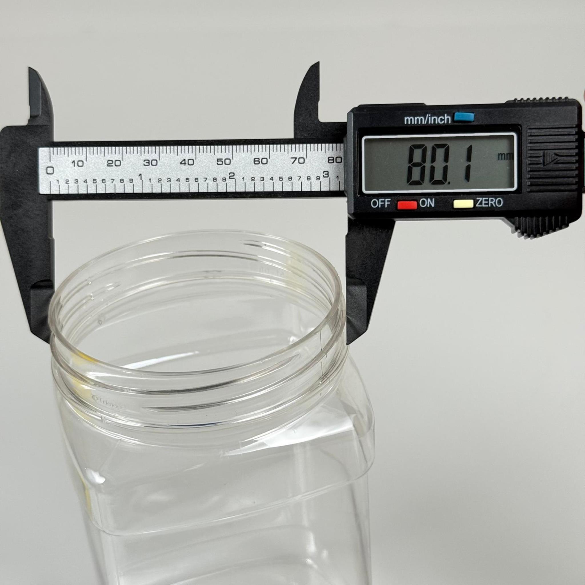 720 CC DOMBY KARE PET KAVANOZ - 720 ML SIZDIRMAZ KAPAKLI PLASTİK KAVANOZ - TURŞU, ZEYTİN, KURUYEMİŞ, BAHARAT KAVANOZLARI VB ALANLARDA KULLANILABİLİR